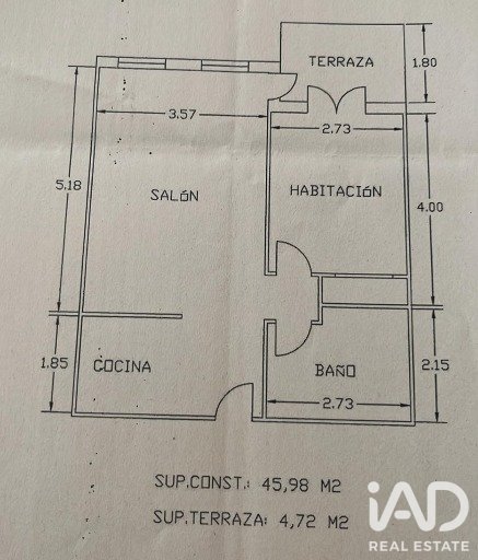 Apartamento en Ibiza ciudad, Ibiza, España 1 dormitorio, 60 m2 No. 195776