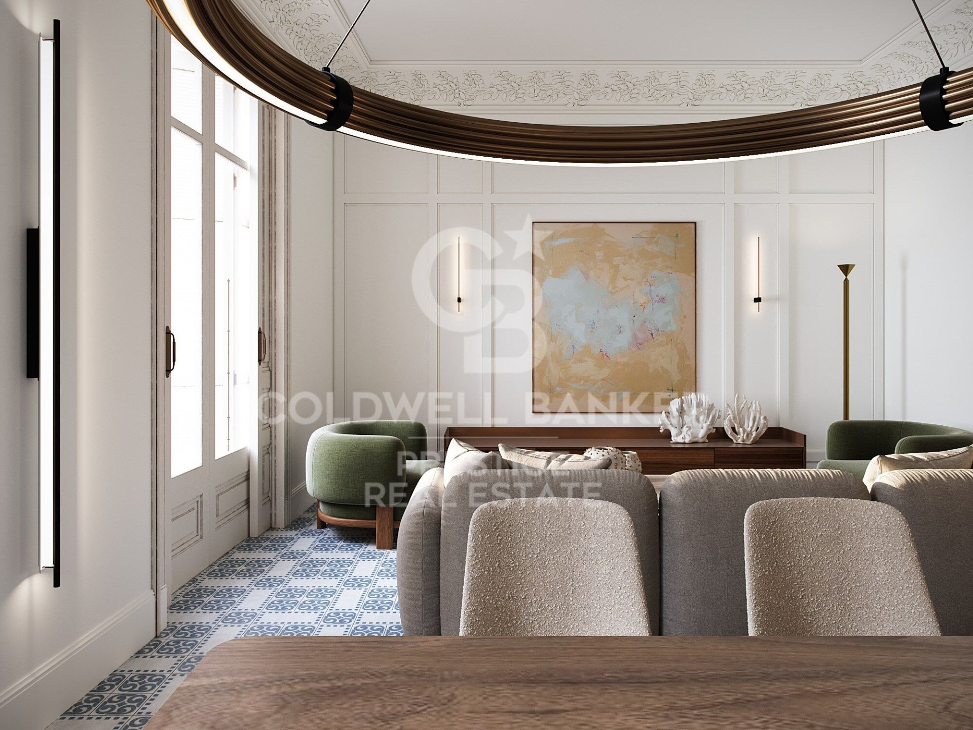 Appartamento a Barcelona, Spagna 4 camere da letto, 237 mq. N° 160010