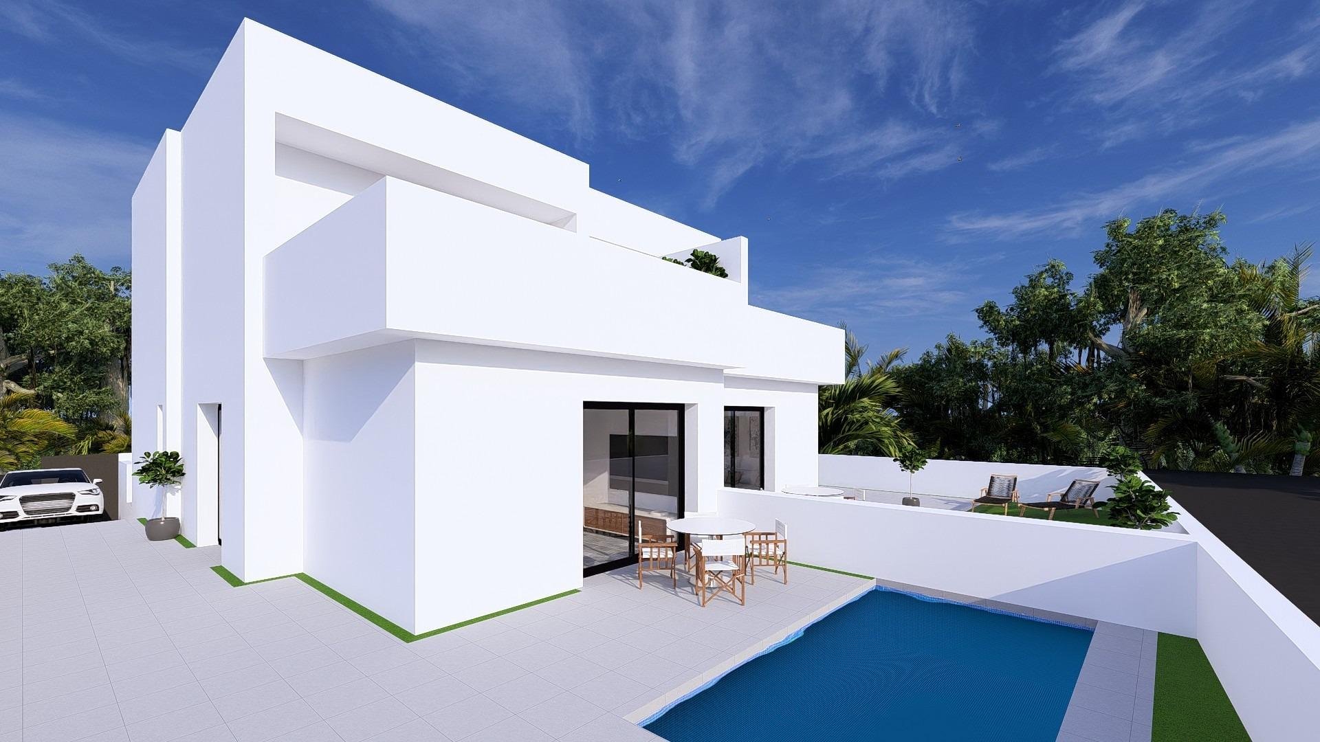 Villa a Daya Nueva, Alicante, Spagna 3 camere da letto, 130 mq. N° 196255