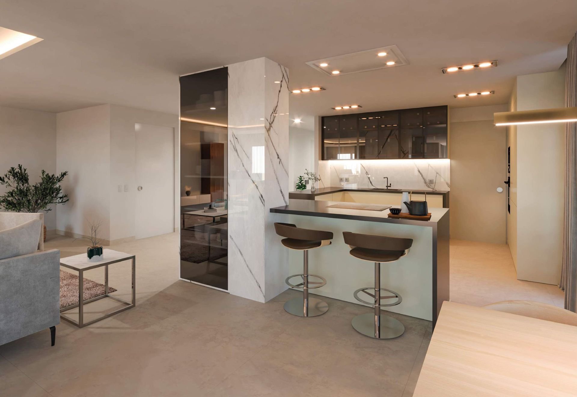 Penthouse w Oliva, Valencia, Hiszpania 4 sypialnie, 292 mkw. nr 187056