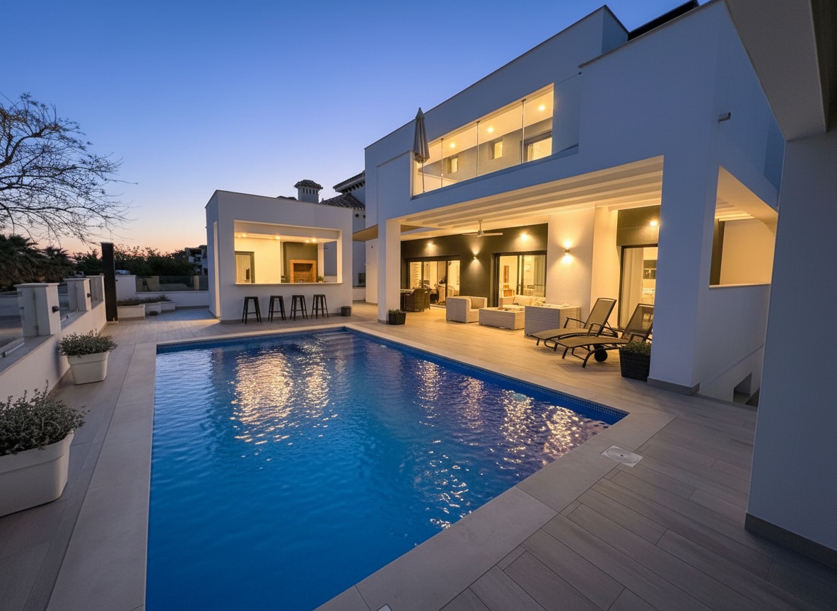 Villa i Mar Menor Golf Resort, Murcia, Spanien 5 sovrum,  Nr. 191805