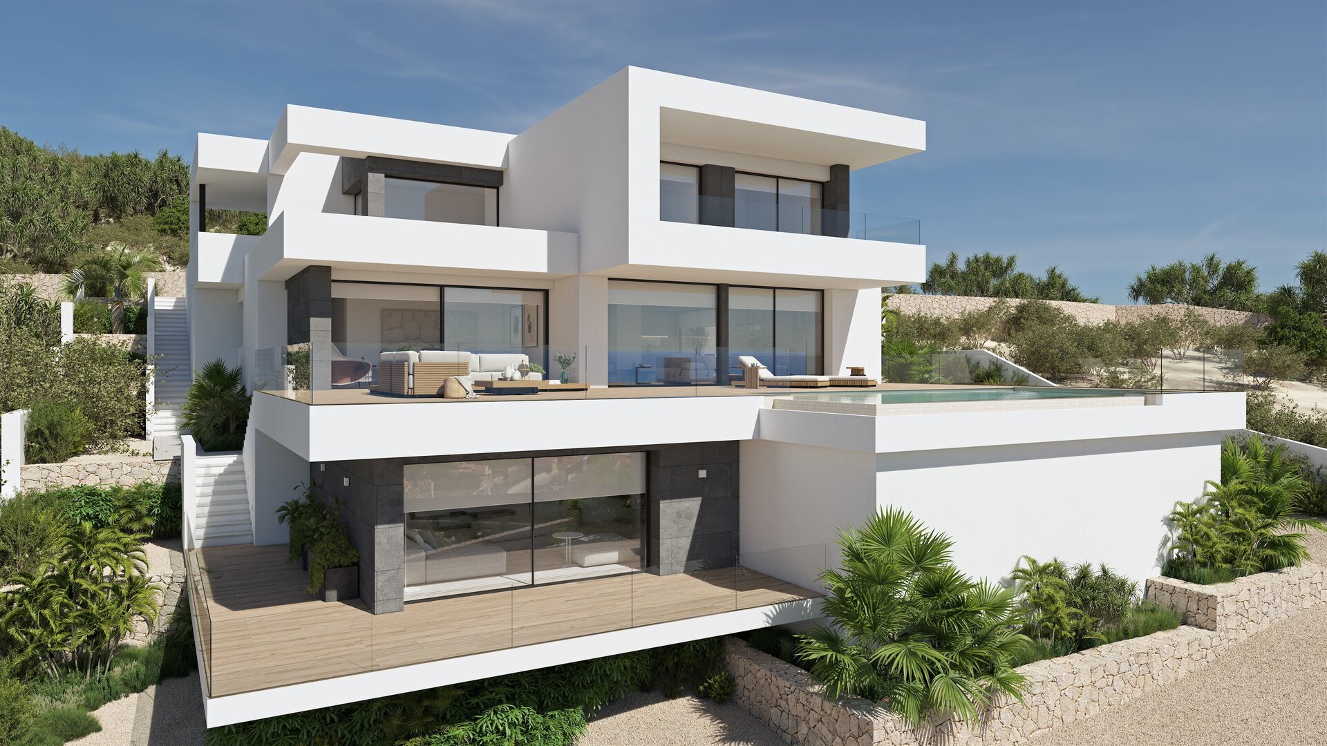 Villa en Benitachell, Alicante, España 3 dormitorios, 709 m2 No. 164236