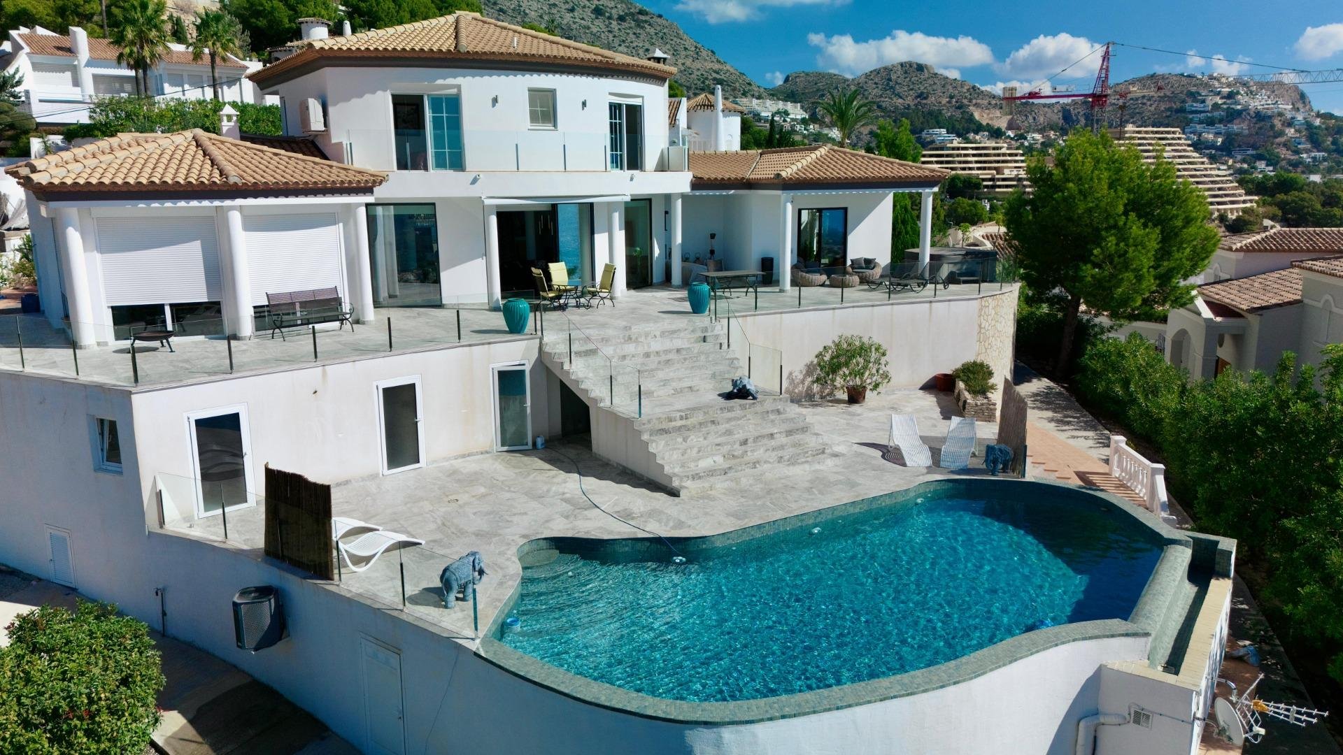 Villa en Altea, Alicante, España 3 dormitorios, 378 m2 No. 168762