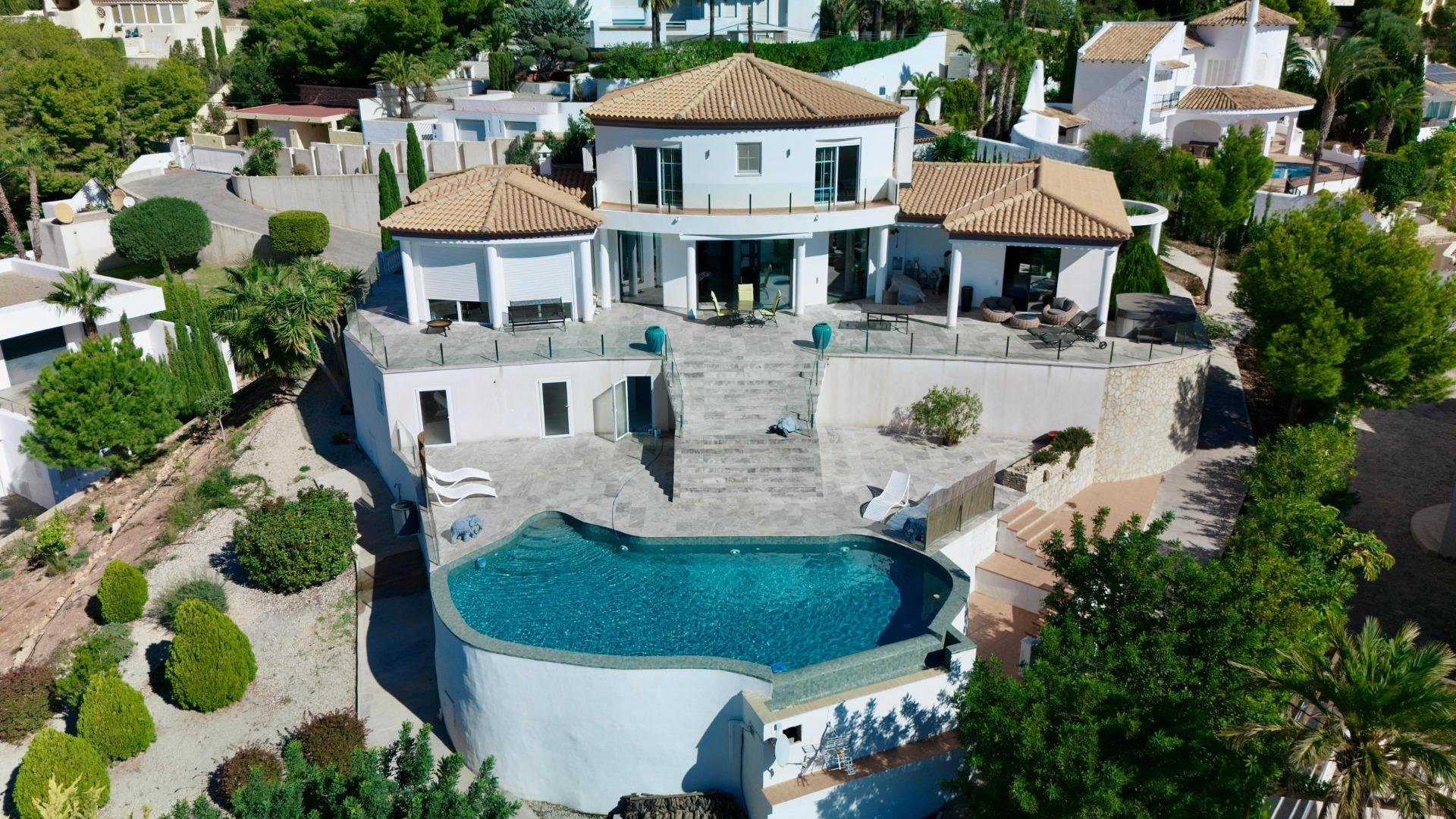 Villa en Altea, Alicante, España 3 dormitorios, 378 m2 No. 168762