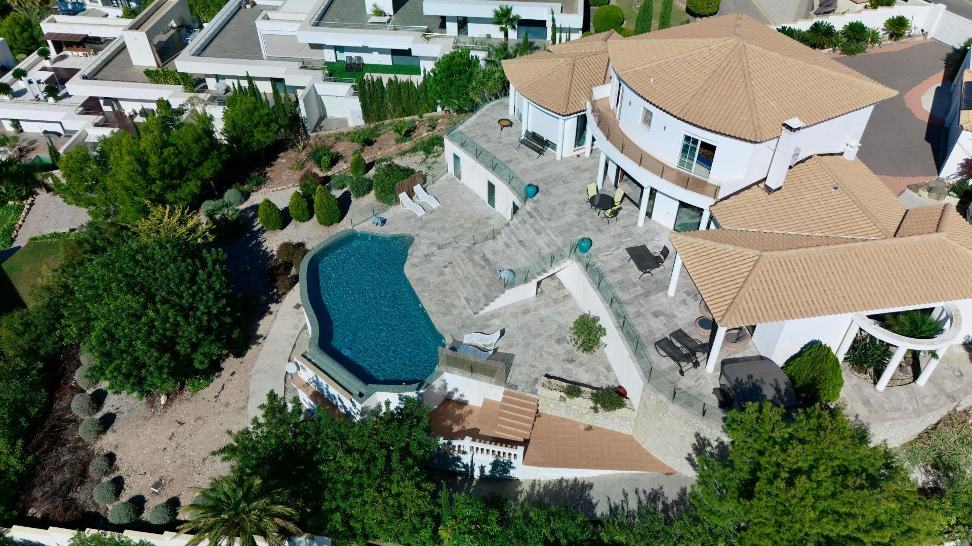 Villa en Altea, Alicante, España 3 dormitorios, 378 m2 No. 168762