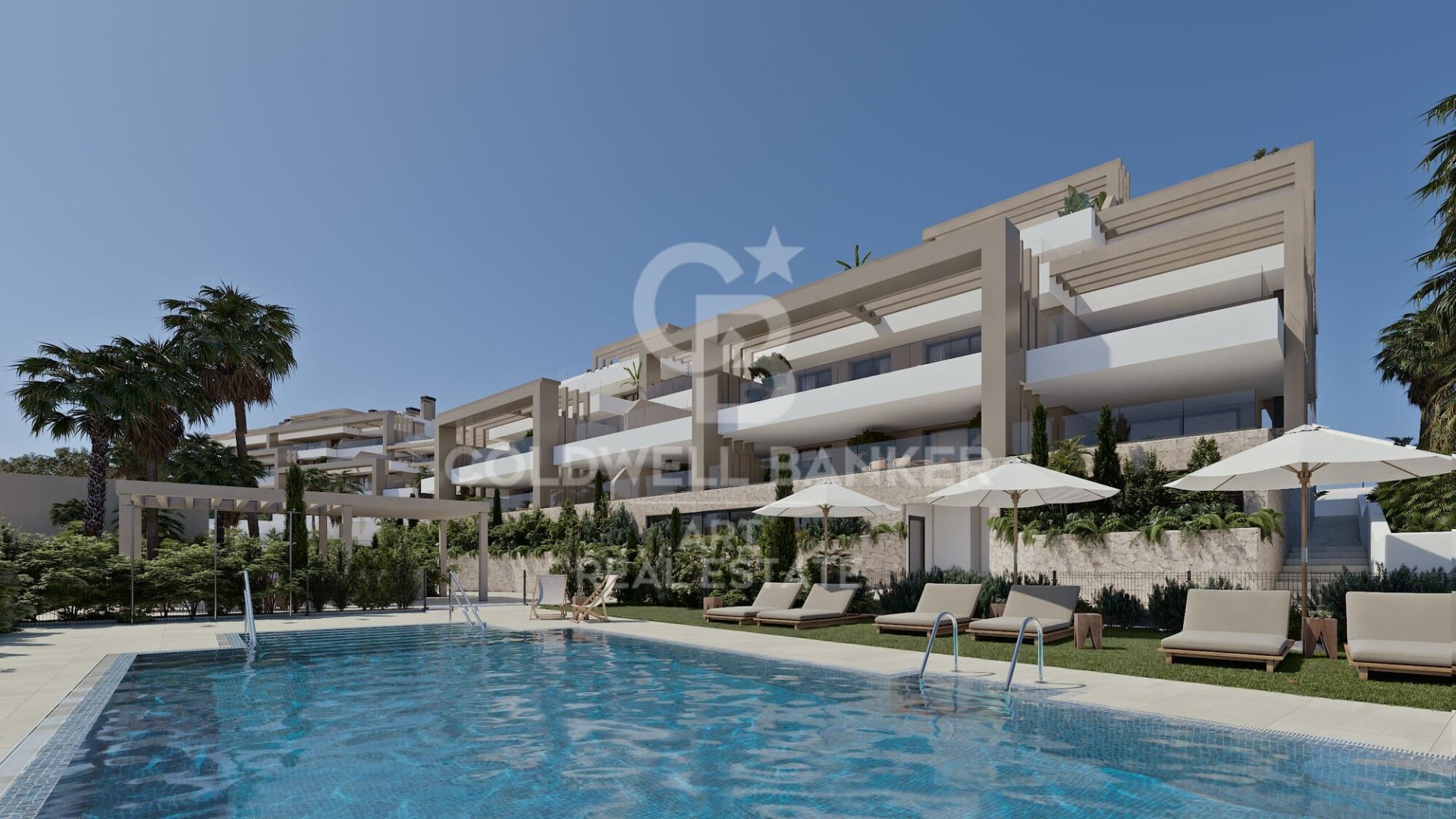 Kattohuoneisto Estepona, Malaga, Espanja 2 makuuhuonetta, 124 m2 No. 158524