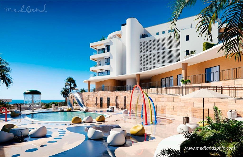 Apartment in Mijas Costa, Malaga, Spain 1 bedroom, 67 sq.m. No. 139674