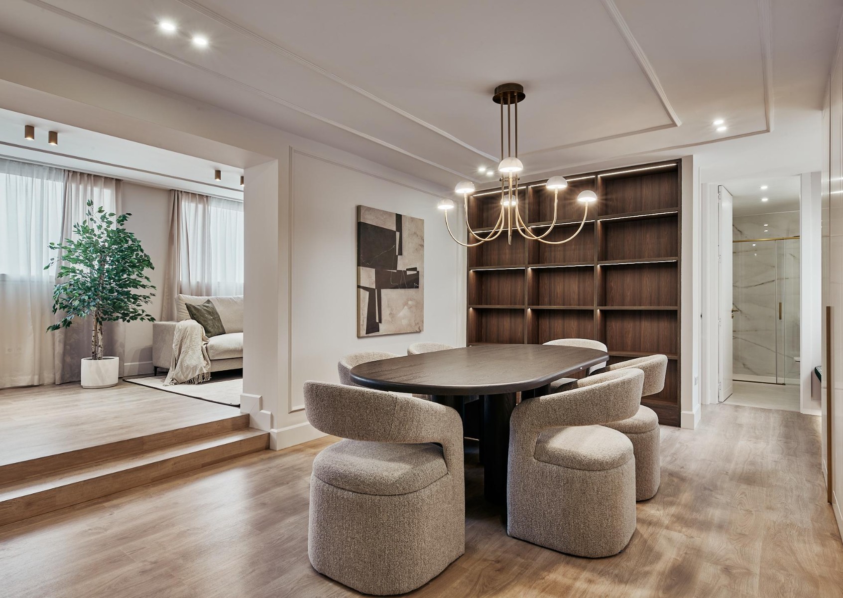 Apartment in Madrid, Spain 3 bedrooms, 162 sq.m. No. 180159