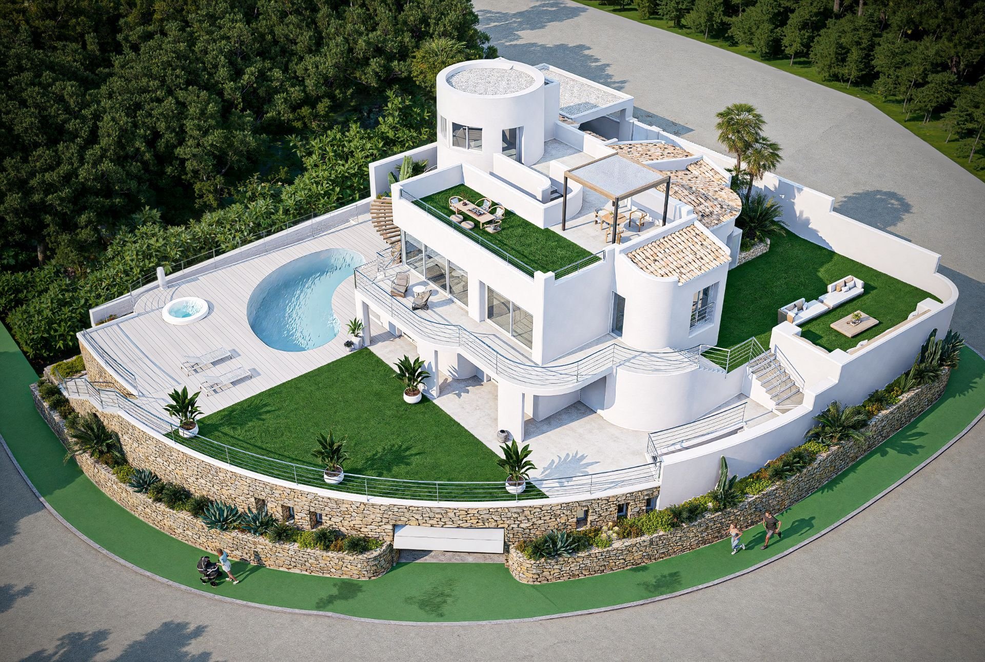 Villa à Alicante, Espagne 4 chambres, 512 m2 No. 187009