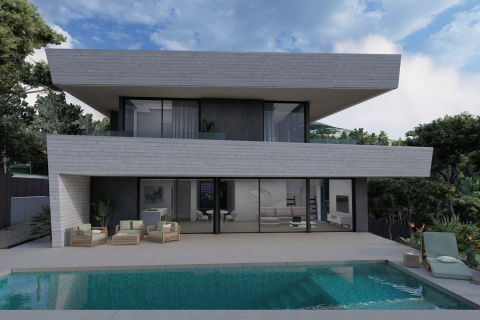 Willa w Altea, Alicante, Hiszpania 4 sypialnie, 484 mkw. nr 187008
