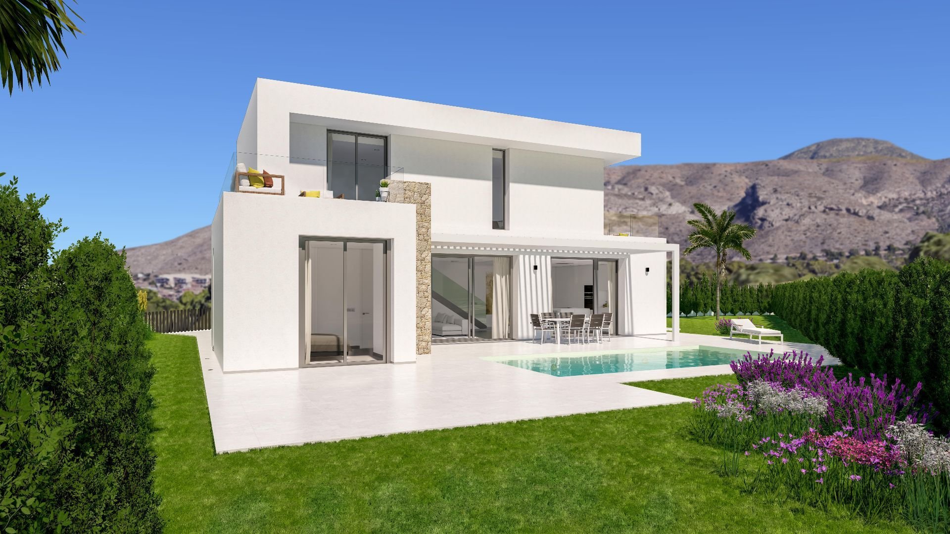 Casa a Finestrat, Alicante, Spagna 130 mq. N° 187011