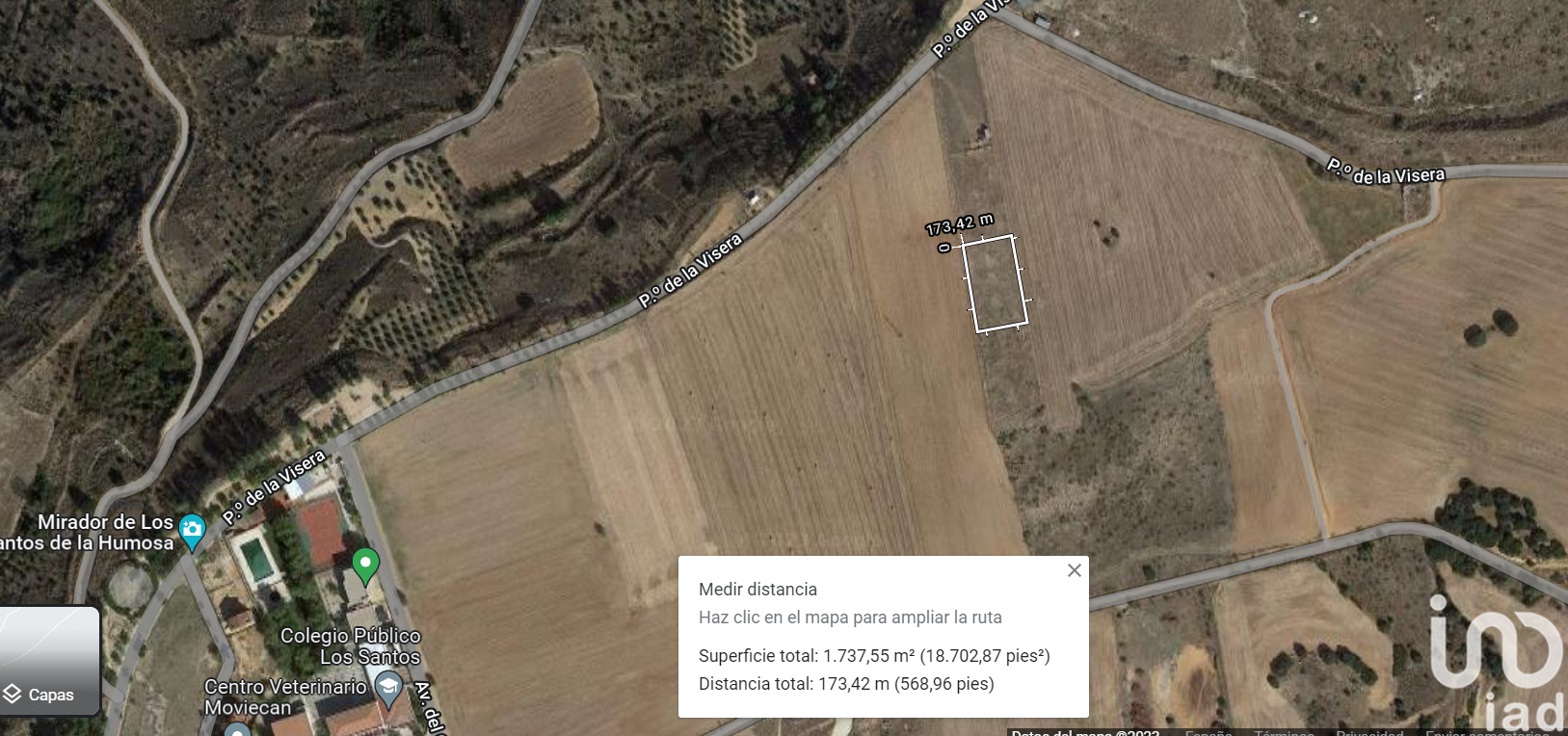 Land plot in Los Santos de la Humosa, Madrid, Spain 1550 sq.m. No. 154326