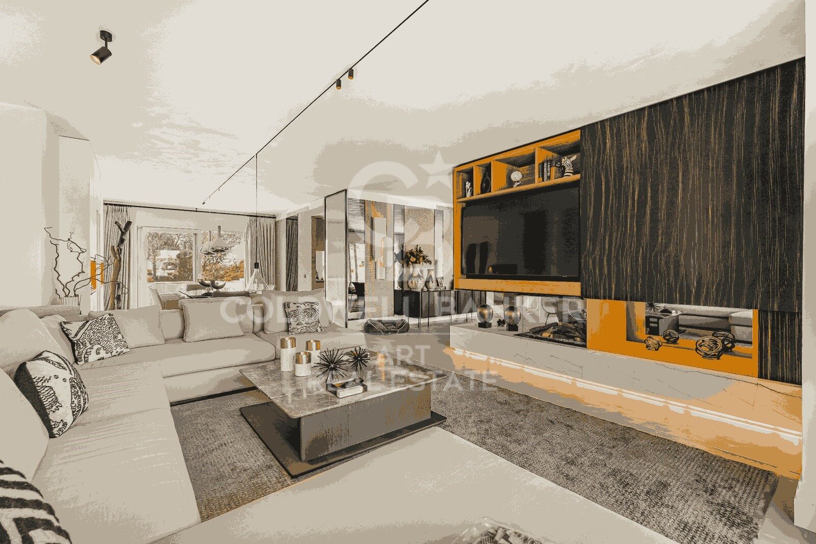 Kattohuoneisto Marbella, Malaga, Espanja 4 makuuhuonetta, 342 m2 No. 159539