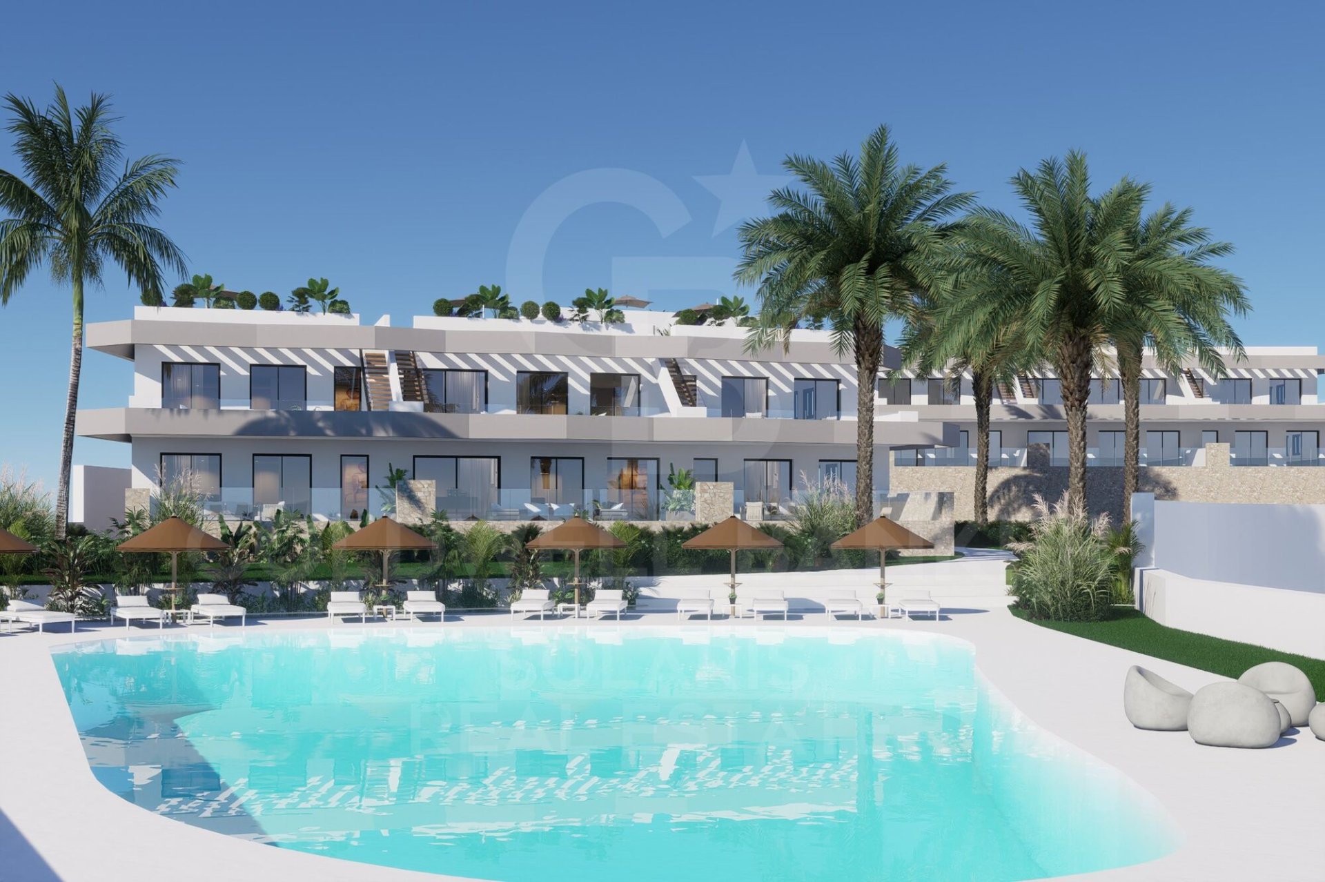 Lägenhet i Finestrat, Alicante, Spanien 3 sovrum,  Nr. 159541