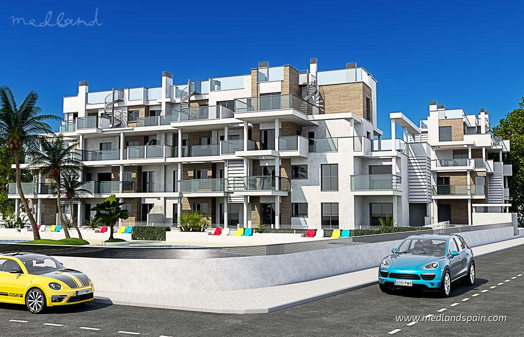 Apartamento en Dénia, Alicante, España 3 dormitorios, 82 m2 No. 119614