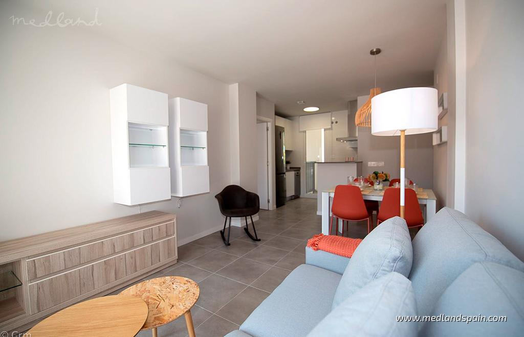 Apartamento en Dénia, Alicante, España 3 dormitorios, 82 m2 No. 119614