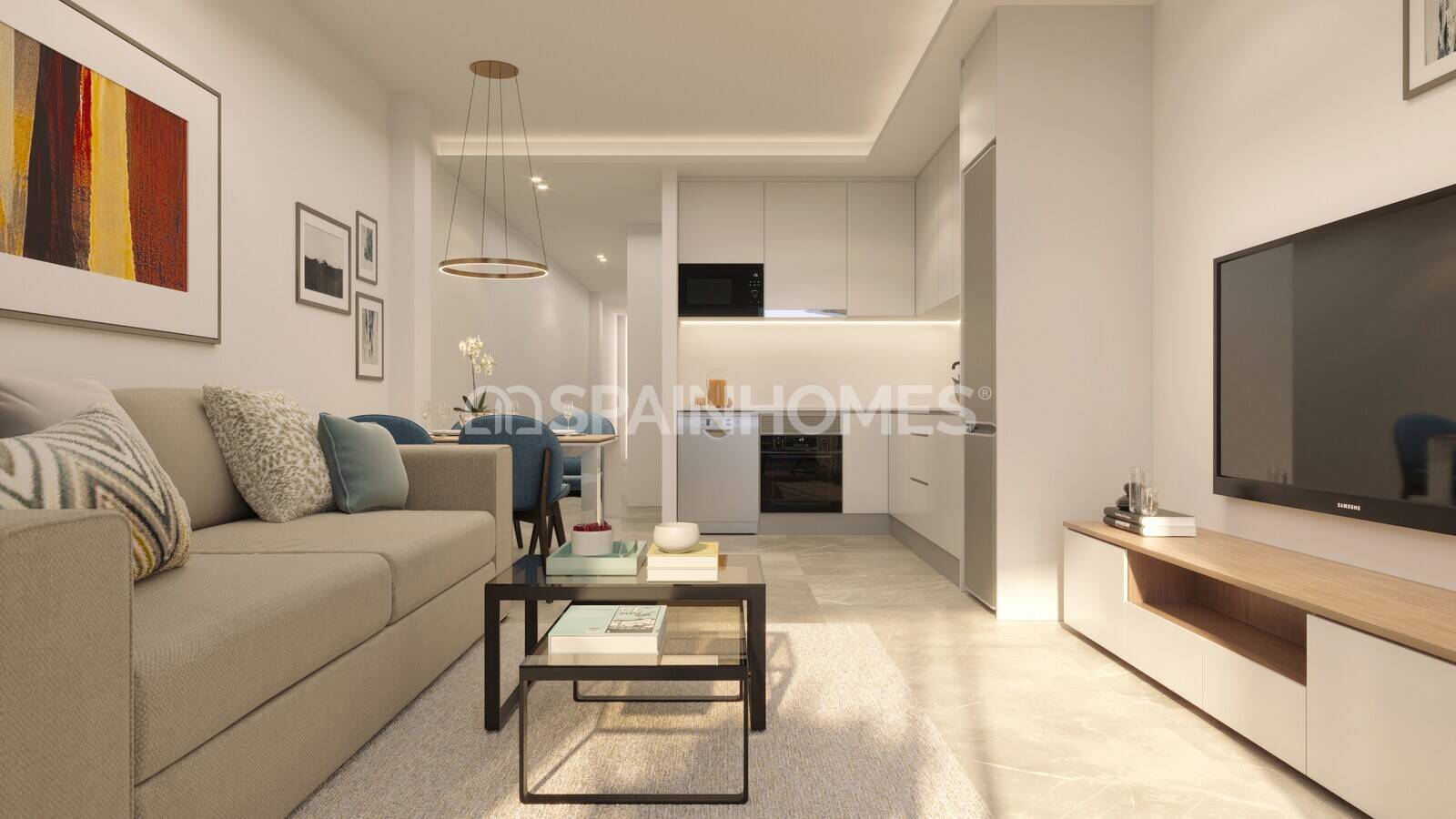Huoneisto Torrevieja, Alicante, Espanja 2 makuuhuonetta, 75 m2 No. 148729