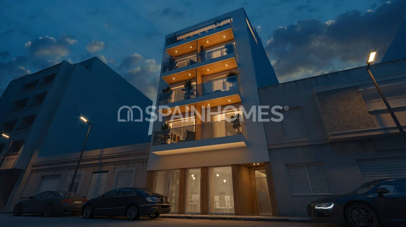 Huoneisto Torrevieja, Alicante, Espanja 2 makuuhuonetta, 75 m2 No. 148729