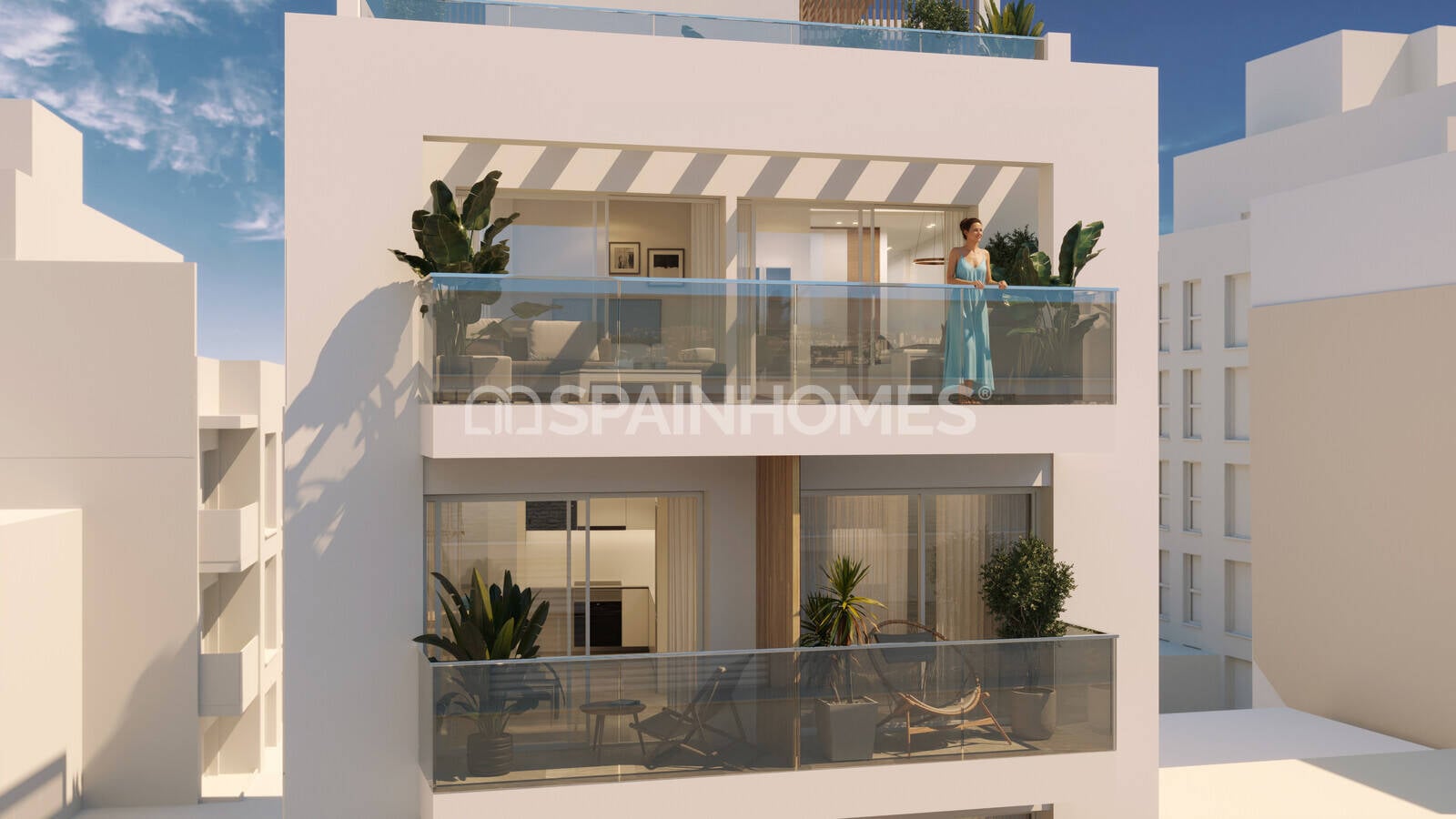 Huoneisto Torrevieja, Alicante, Espanja 2 makuuhuonetta, 75 m2 No. 148729