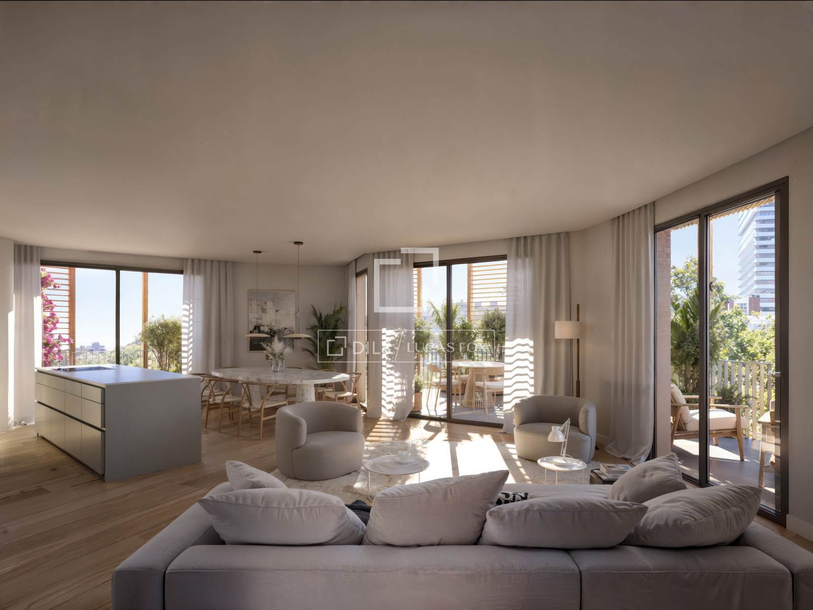 Dzīvoklis Barcelona, Spānijā 2 istabas, 84 m2 Nr. 150757