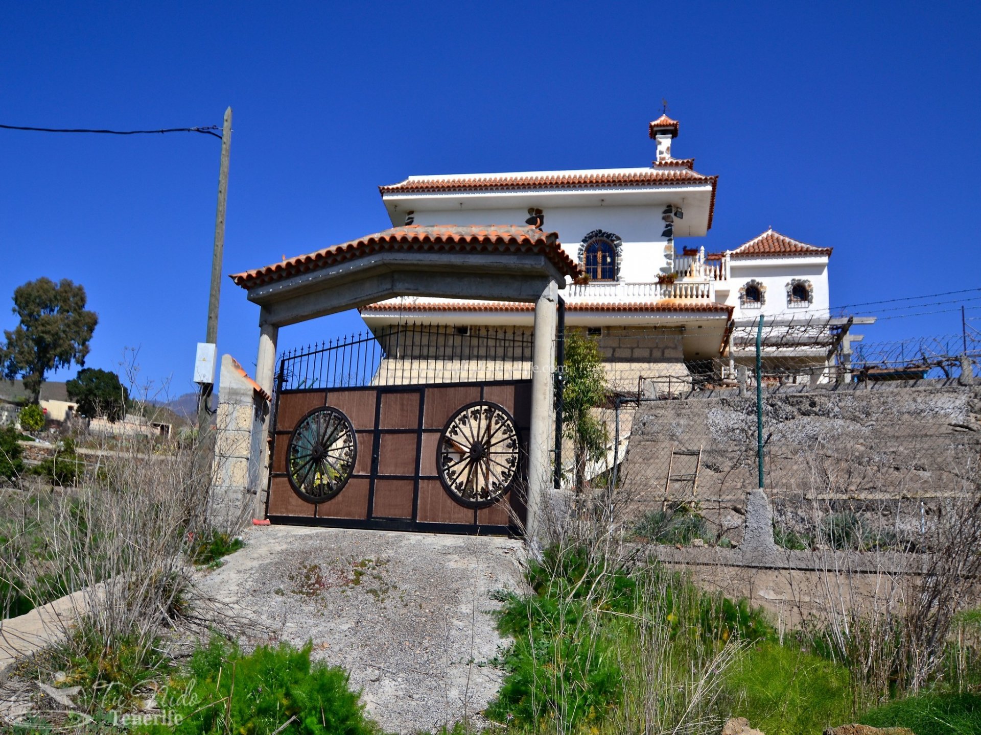 Finca en Vilaflor, Tenerife, España 2 dormitorios, 300 m2 No. 71705