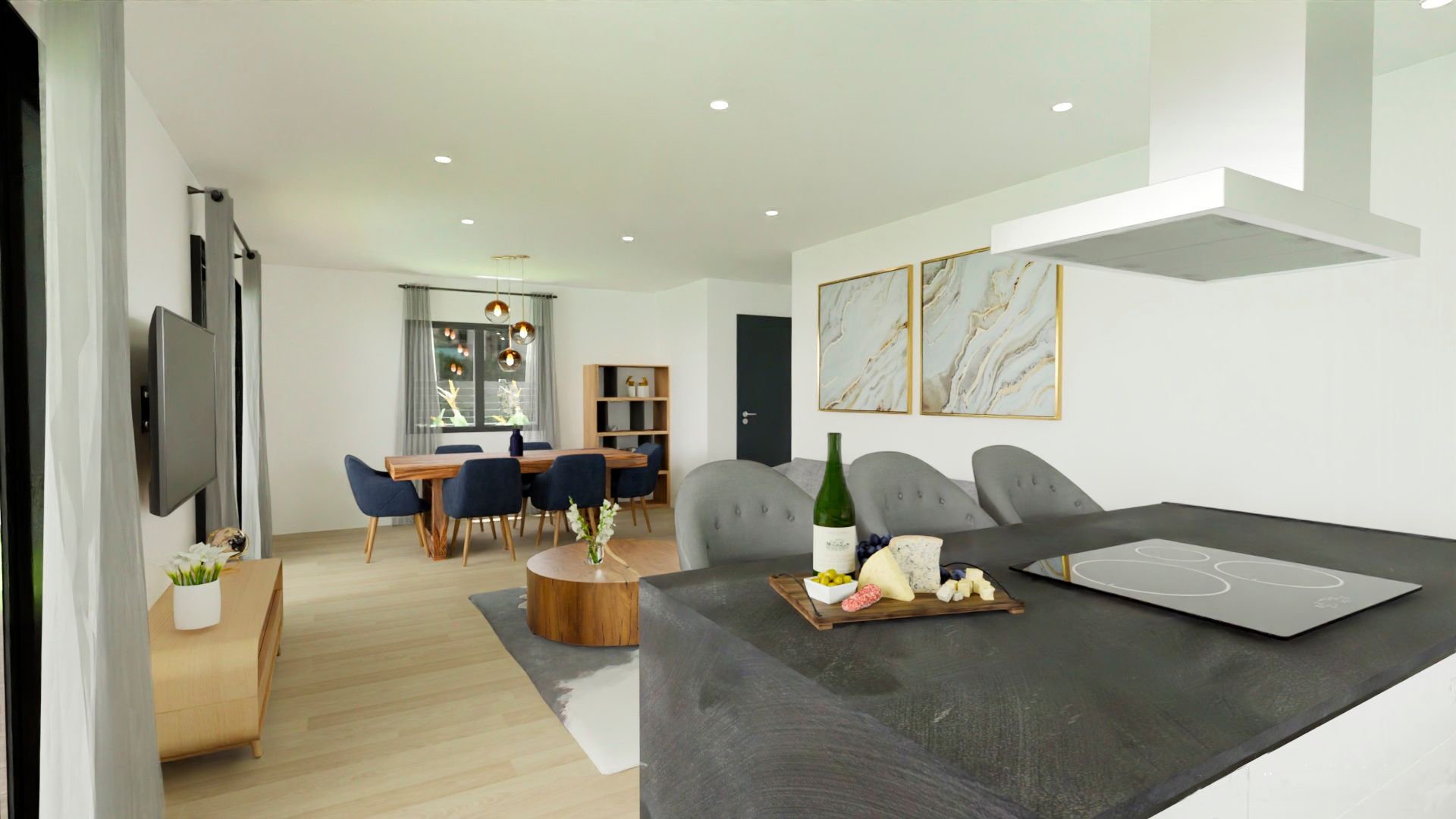 Huvila Hondon De Las Nieves, Alicante, Espanja 3 makuuhuonetta, 108 m2 No. 163418
