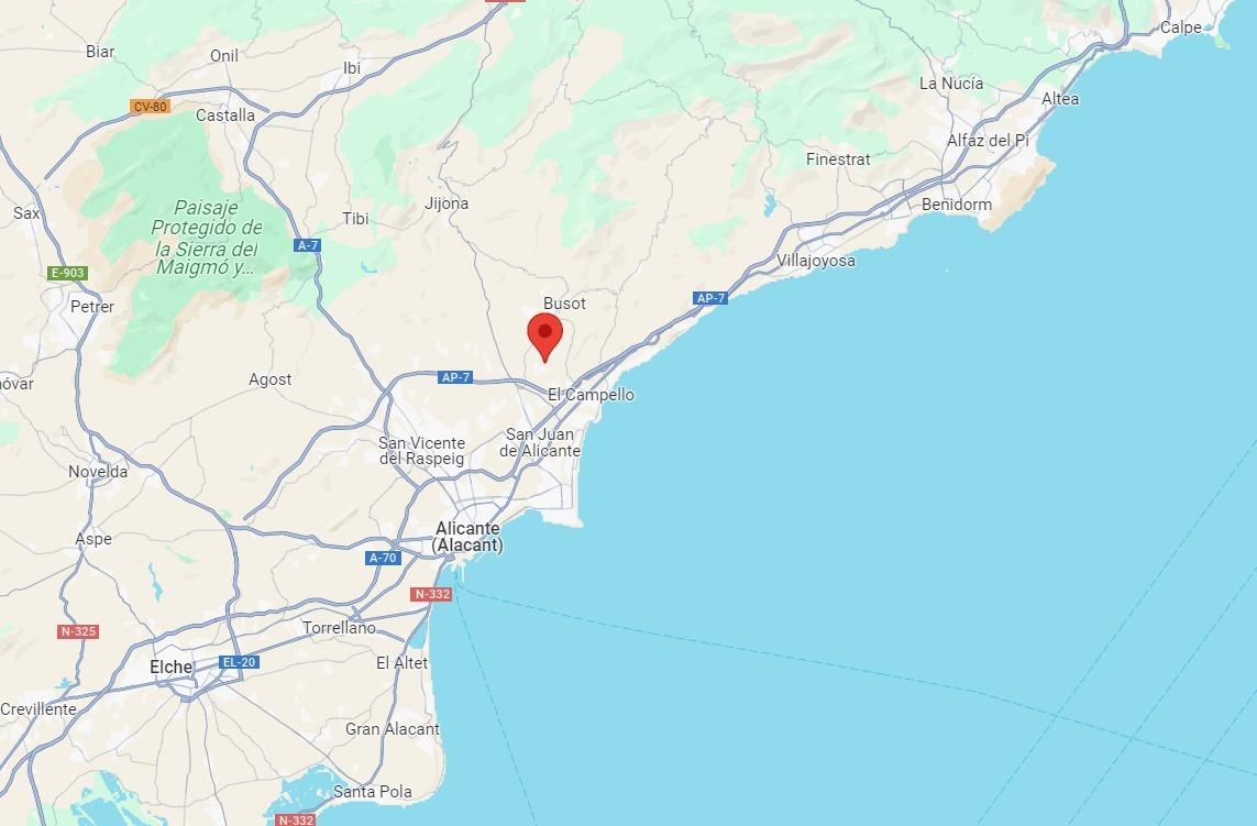 Apartment in Mutxamel, Alicante, Spain 2 bedrooms, 105 sq.m. No. 165297