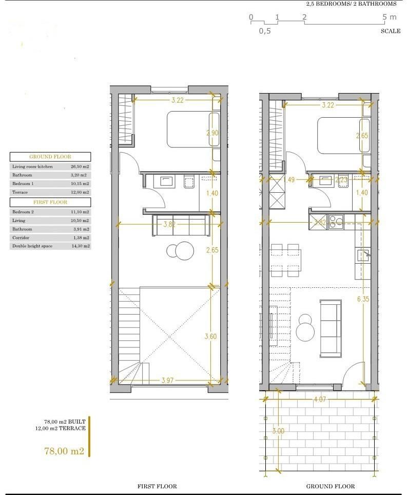 Townhouse à La Florida, Alicante, Espagne 2 chambres, 93 m2 No. 112586