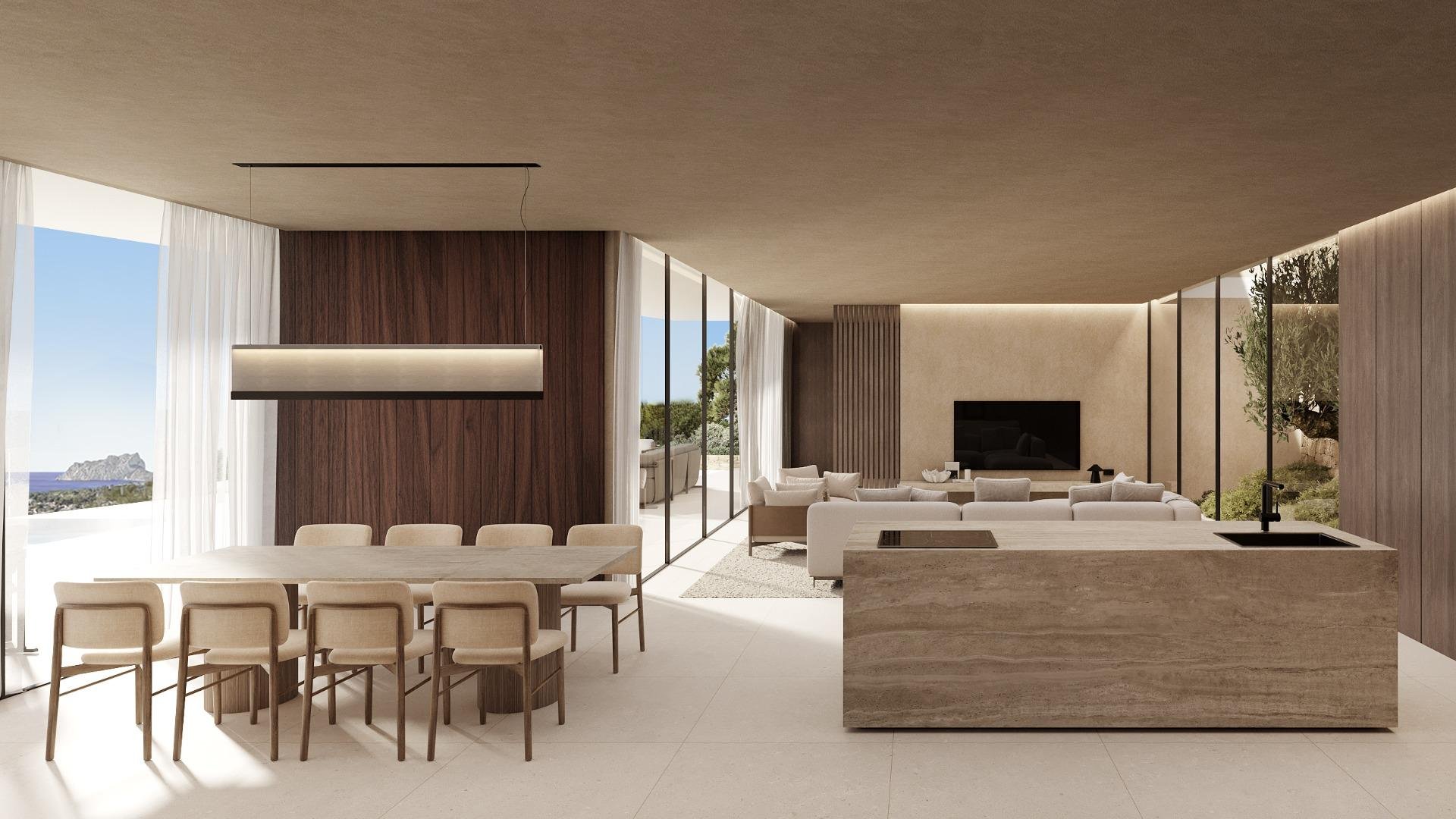 Huvila Benissa, Alicante, Espanja 4 makuuhuonetta, 746 m2 No. 167651