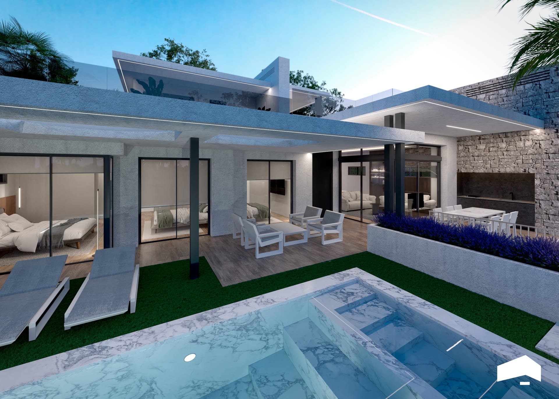 Villa en Santa Rosalia, Murcia, España 3 dormitorios, 321 m2 No. 163397