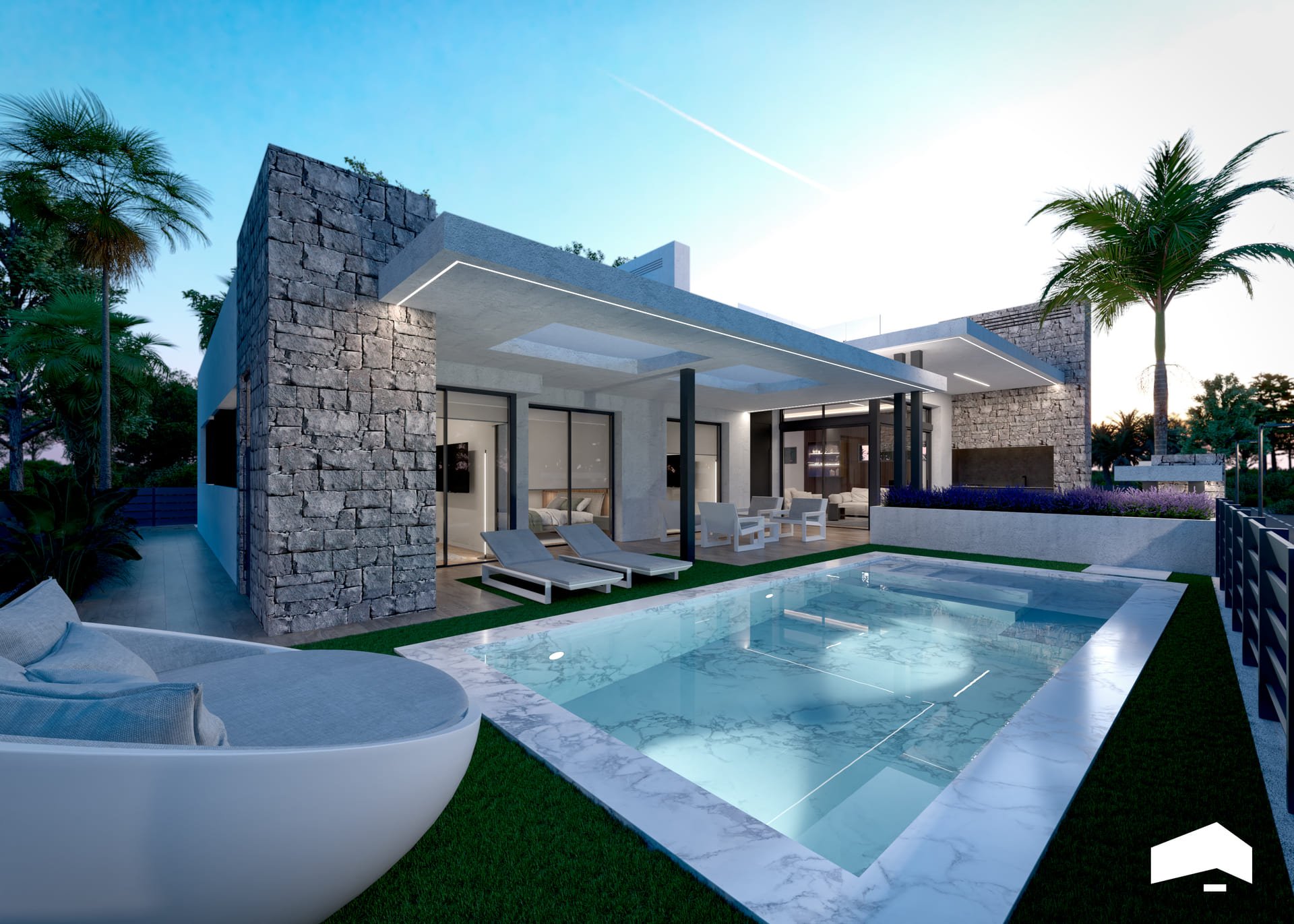 Villa en Santa Rosalia, Murcia, España 3 dormitorios, 321 m2 No. 163397