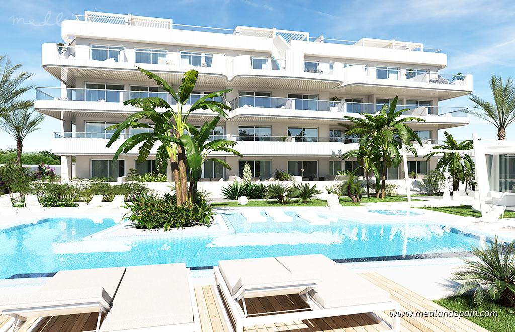 Apartamento en Cabo Roig, Alicante, España 2 dormitorios, 77 m2 No. 155279