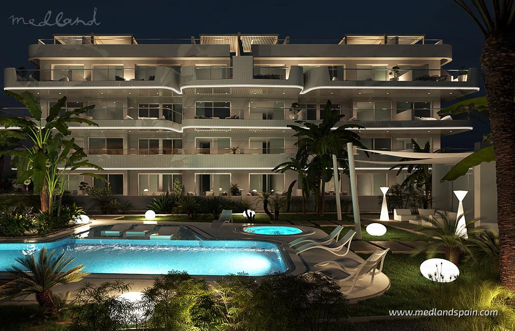 Apartamento en Cabo Roig, Alicante, España 2 dormitorios, 77 m2 No. 155279