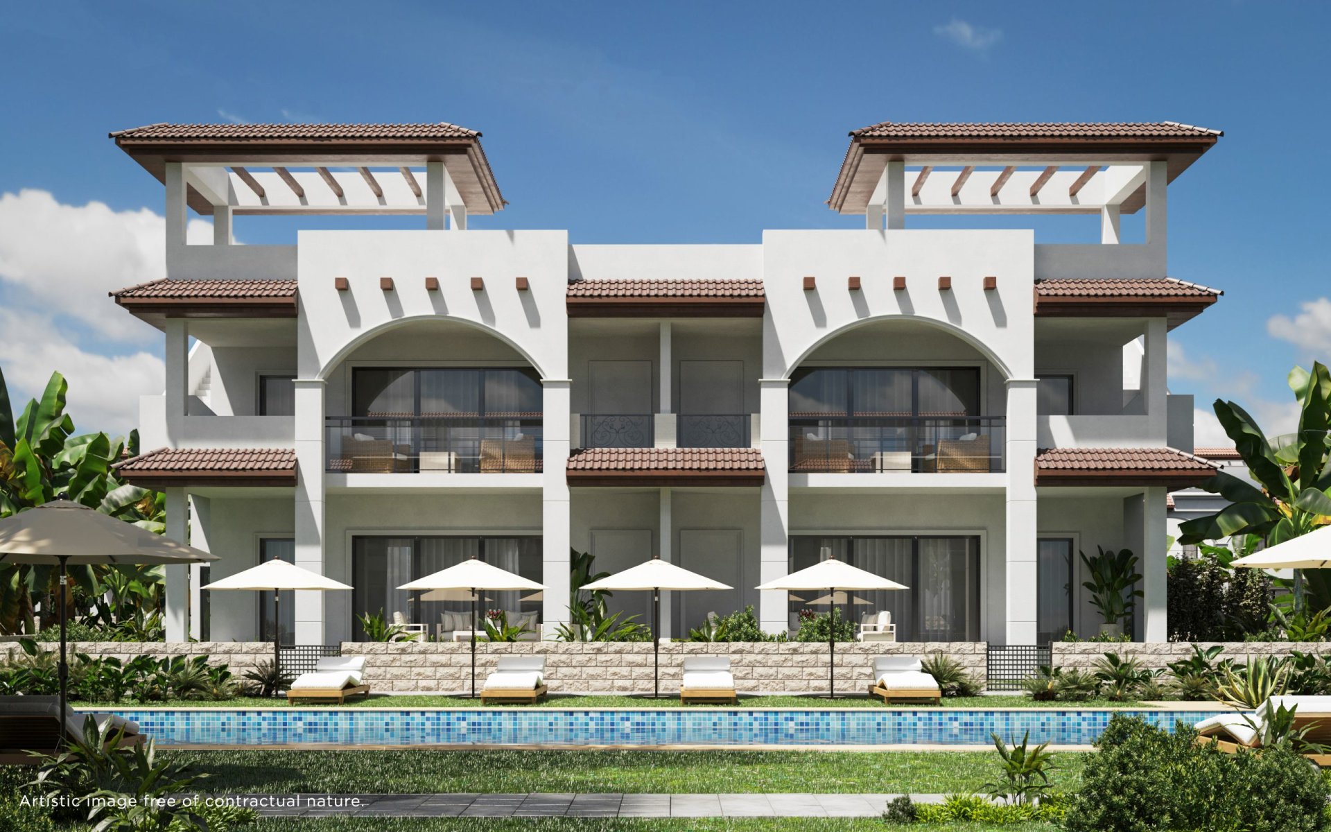 Bungalow à Ciudad Quesada, Alicante, Espagne 3 chambres, 108 m2 No. 195442