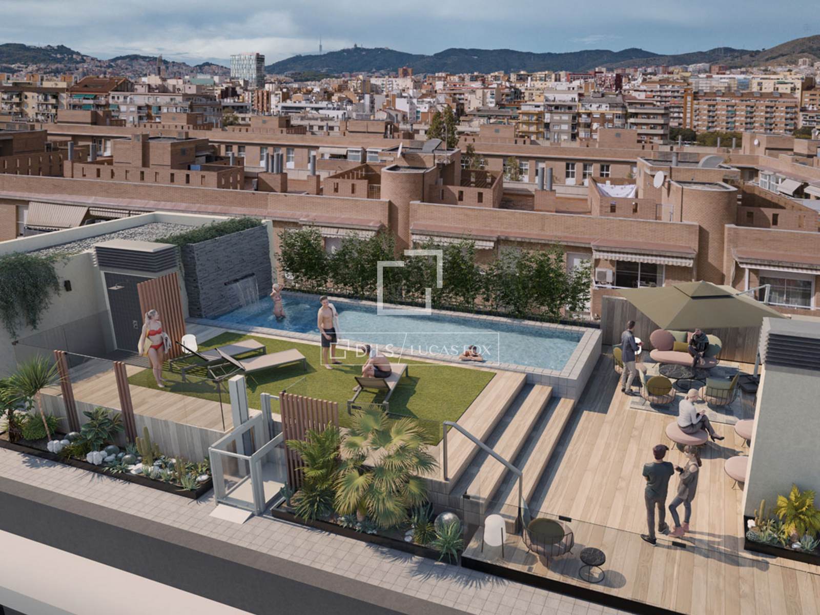 Dzīvoklis Barcelona, Spānijā 2 istabas, 92 m2 Nr. 192765