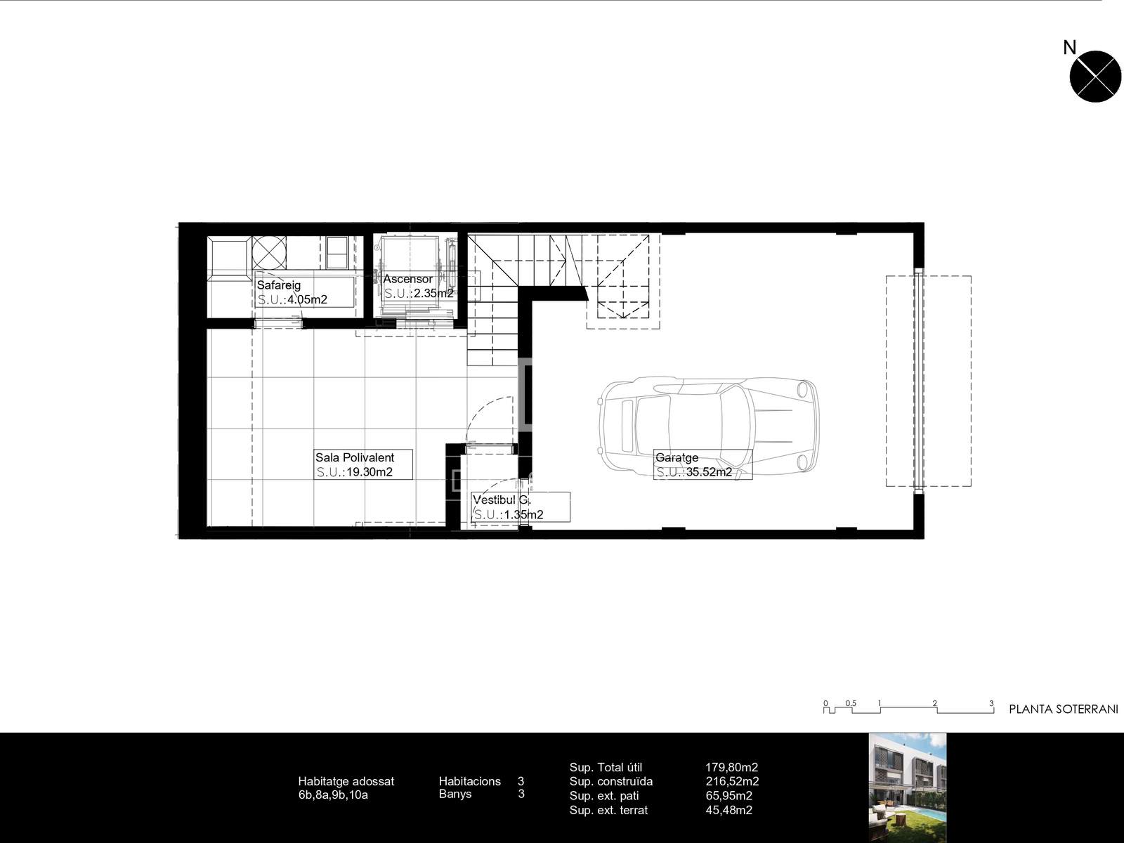 Villa à Barcelona, Espagne 3 chambres, 174 m2 No. 192768