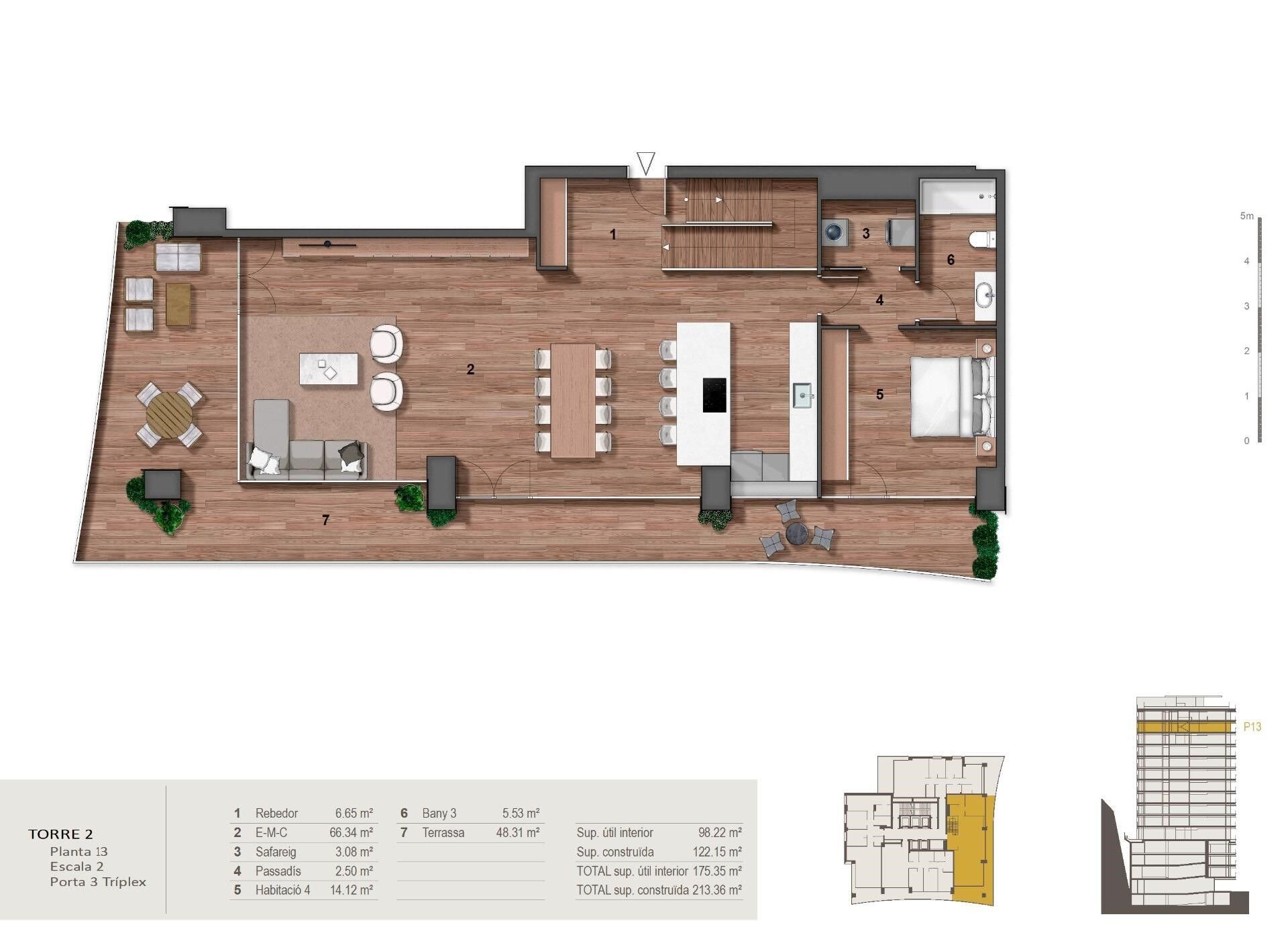 Сasa en Principado De Andorra (Ninguna Poblacion Tiene C.P.), Lérida, España 4 dormitorios, 216 m2 No. 156993