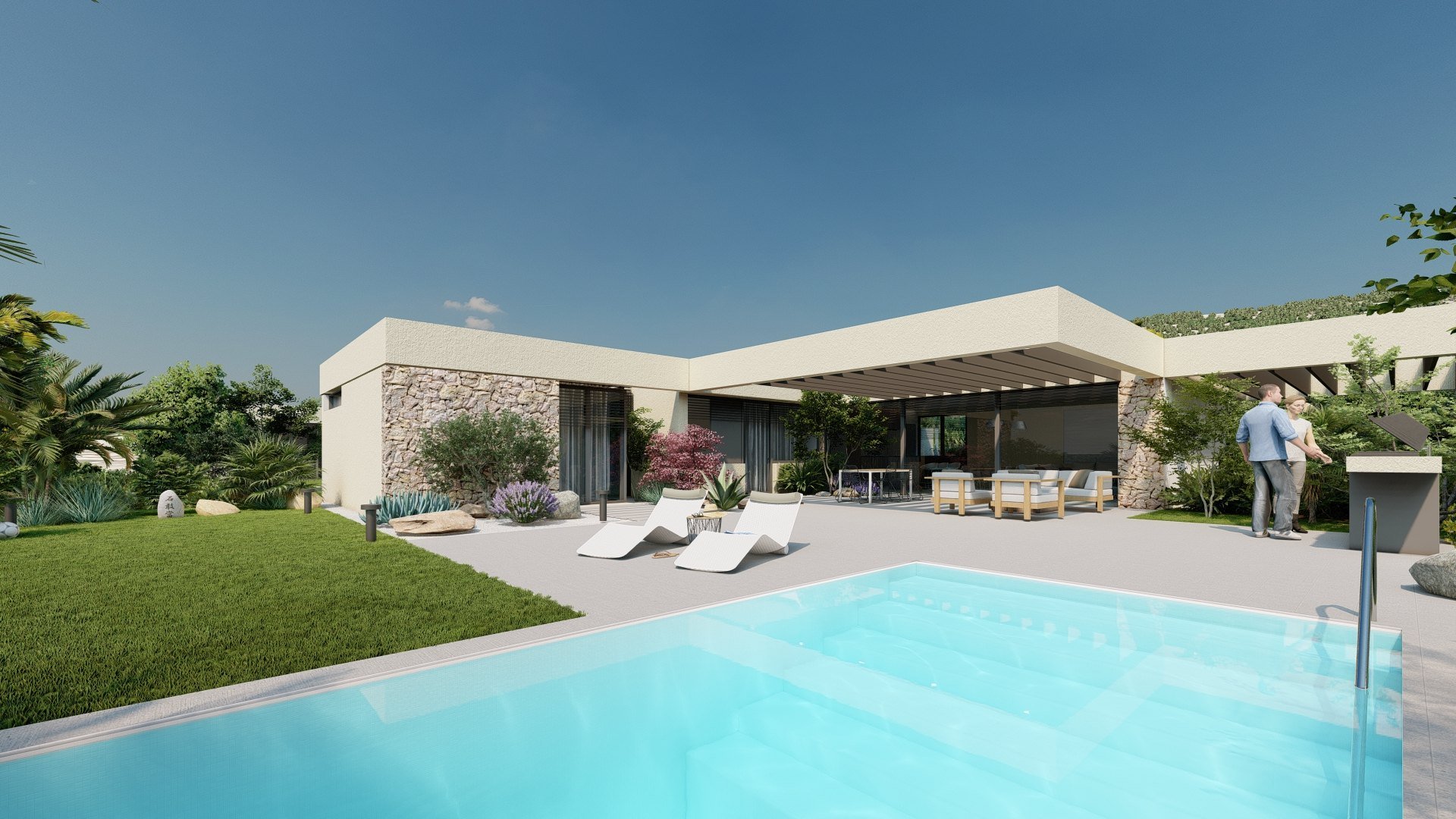 Villa in Murcia, Spain 2 bedrooms, 100 sq.m. No. 67681
