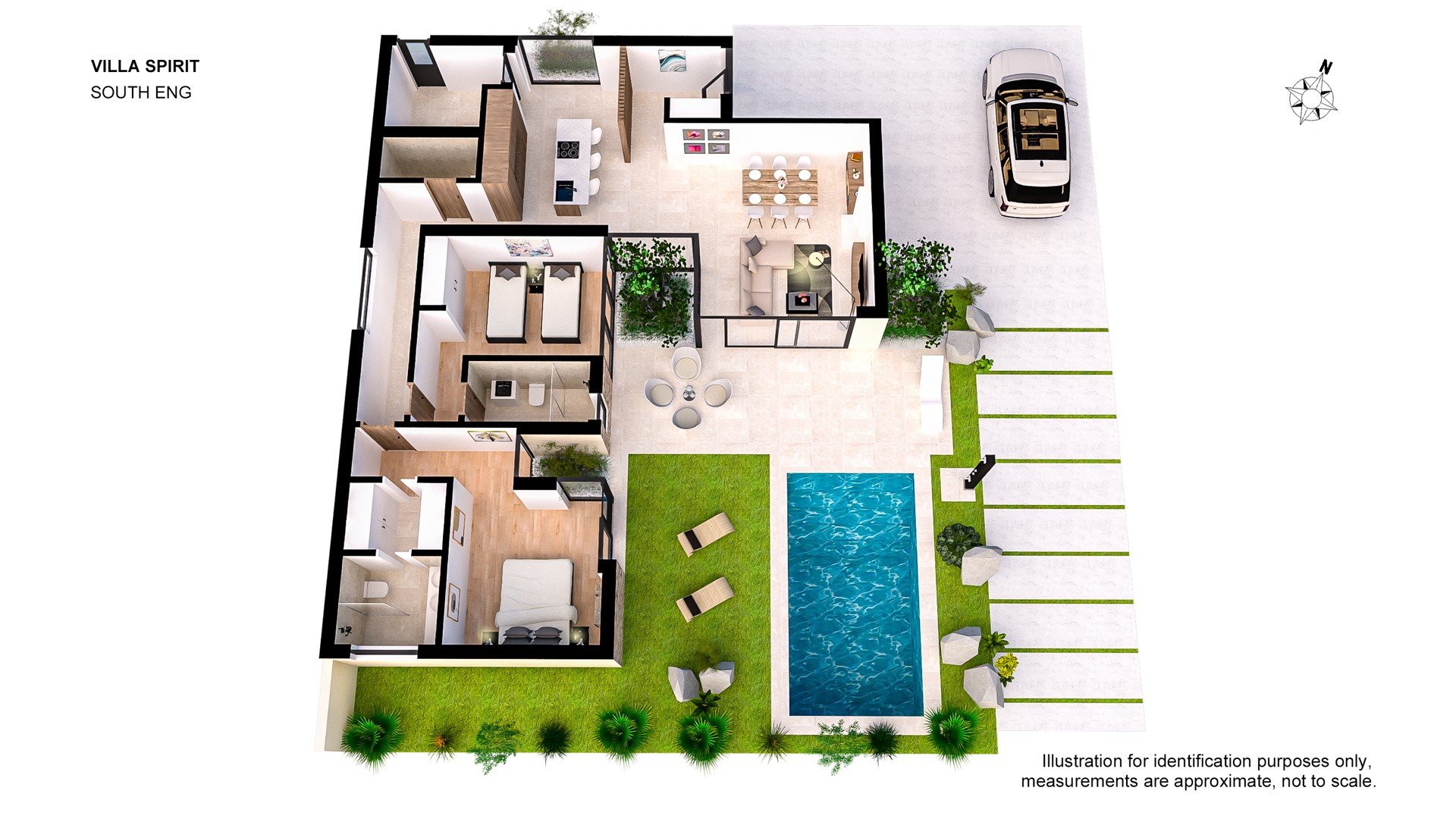 Villa in Murcia, Spain 2 bedrooms, 100 sq.m. No. 67681