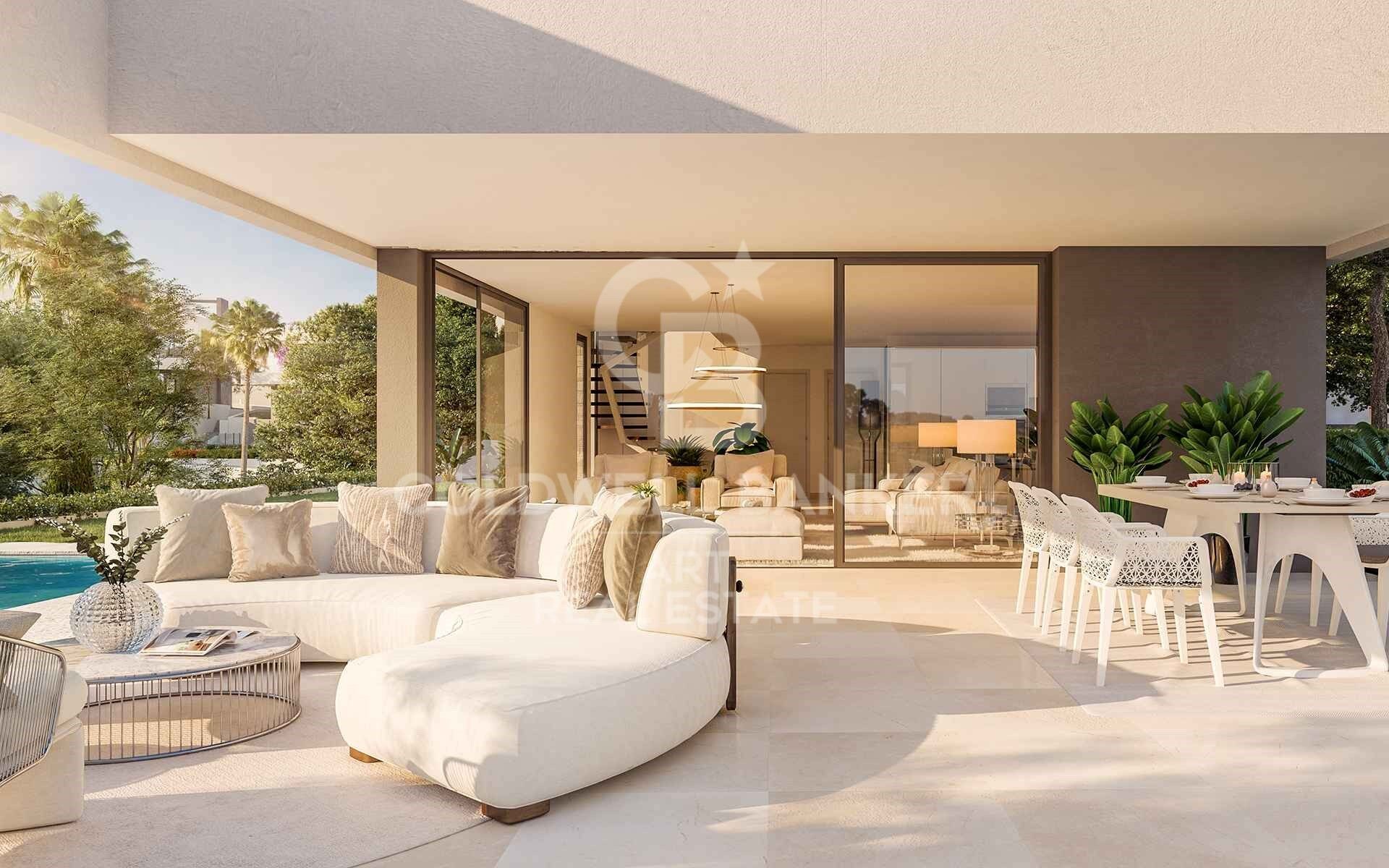 Casa adosada en Marbella, Málaga, España 3 dormitorios, 363 m2 No. 158232