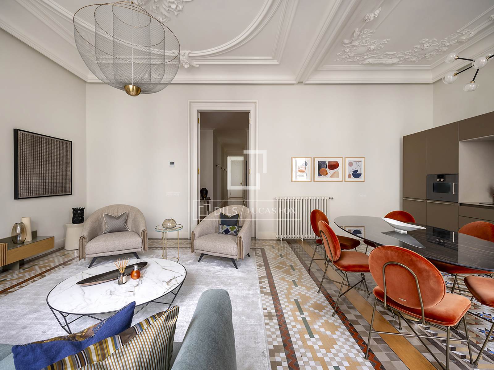 Apartment in Barcelona, Spain 3 bedrooms, 170 sq.m. No. 192813