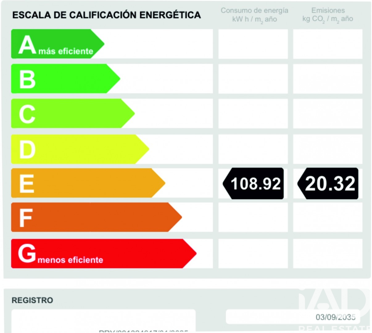 Propiedad comercial en Sevilla, España 102 m2 No. 185536