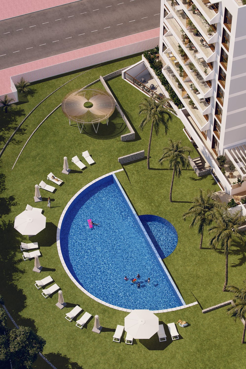 Apartment à Guardamar del Segura, Alicante, Espagne 2 chambres,  No. 173948