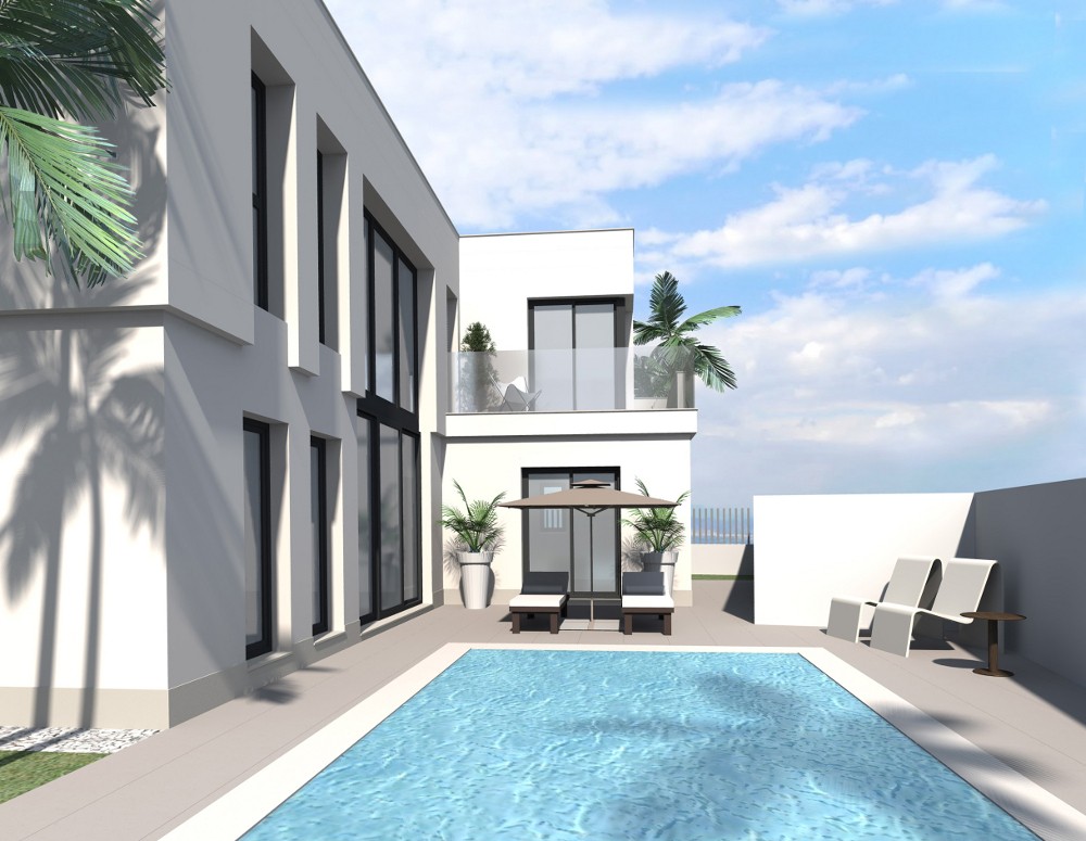 Villa in Torrevieja, Alicante, Spanien 4 Schlafzimmer, 198 m2 Nr. 96685
