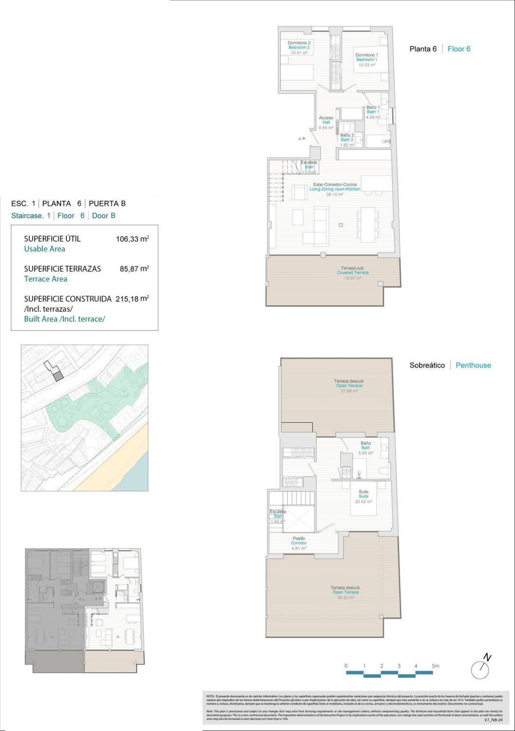 Apartment in Villajoyosa, Alicante, Spain 3 bedrooms, 106 sq.m. No. 180792