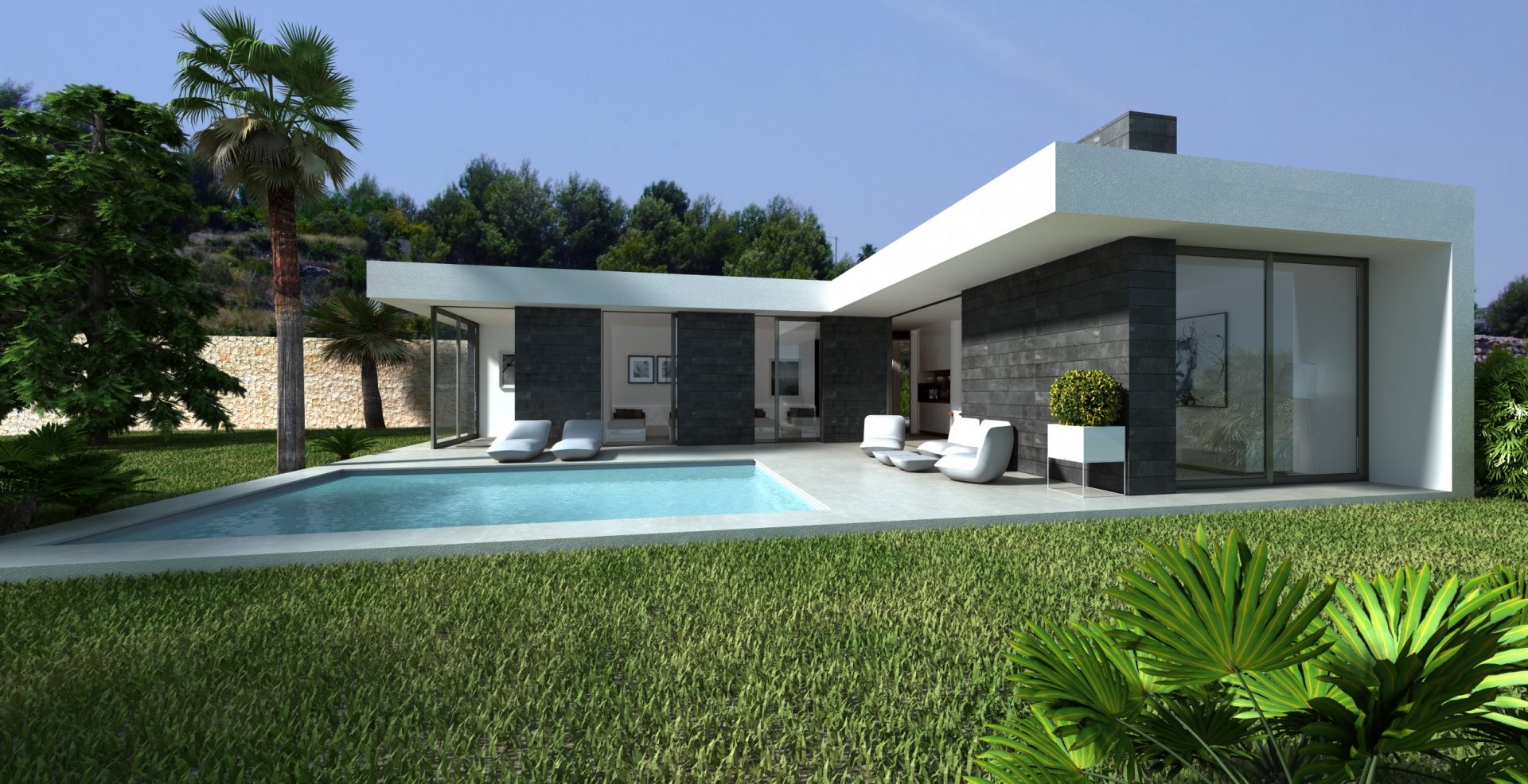 Villa i Pedreguer, Alicante, Spanien 3 sovrum, 625 kvm. Nr. 80372