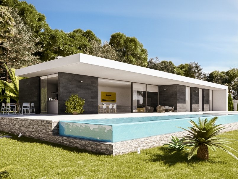 Villa in Pedreguer, Alicante, Spain 3 bedrooms,  No. 80373