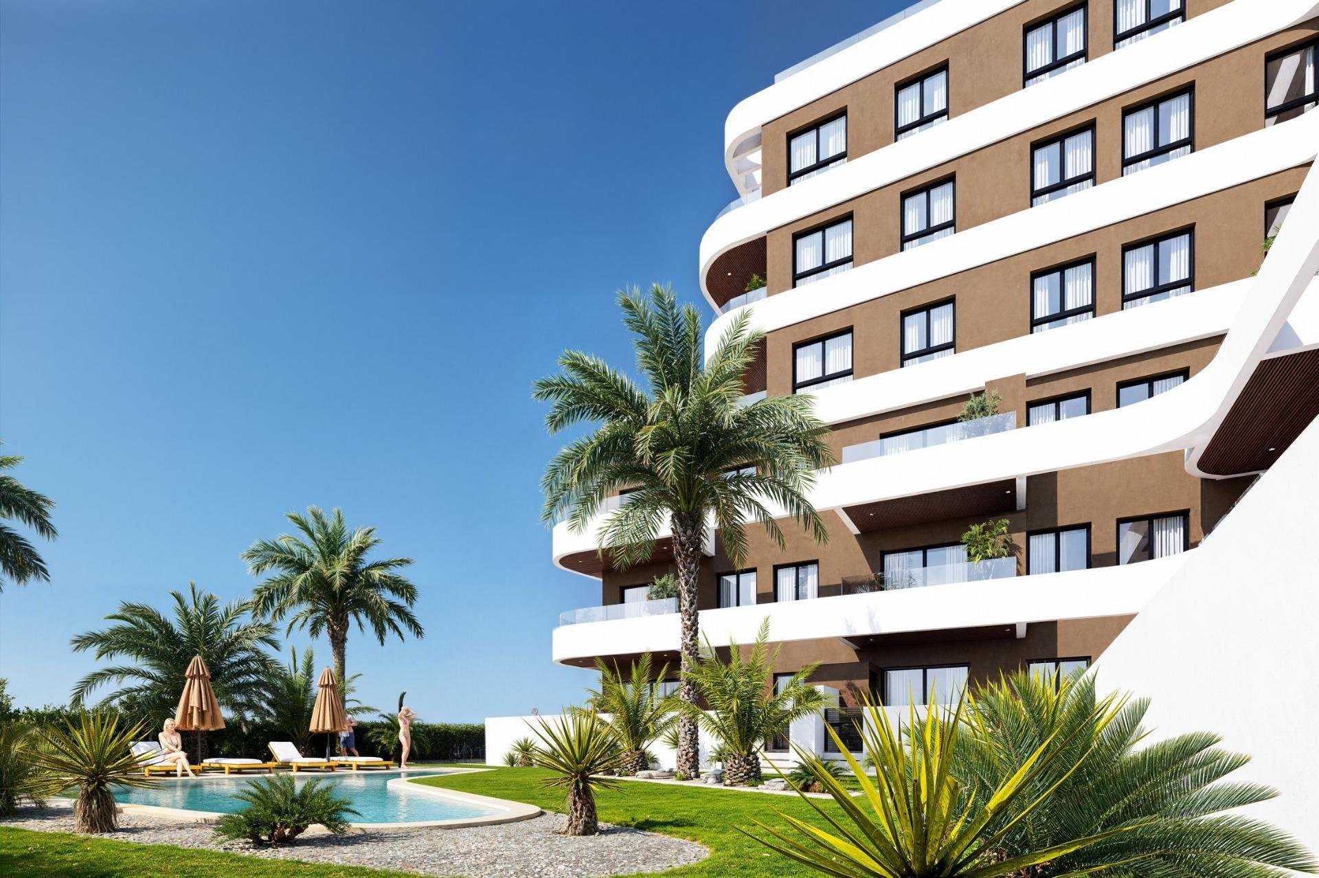 Apartament w Guardamar del Segura, Alicante, Hiszpania 3 sypialnie, 93 mkw. nr 133924