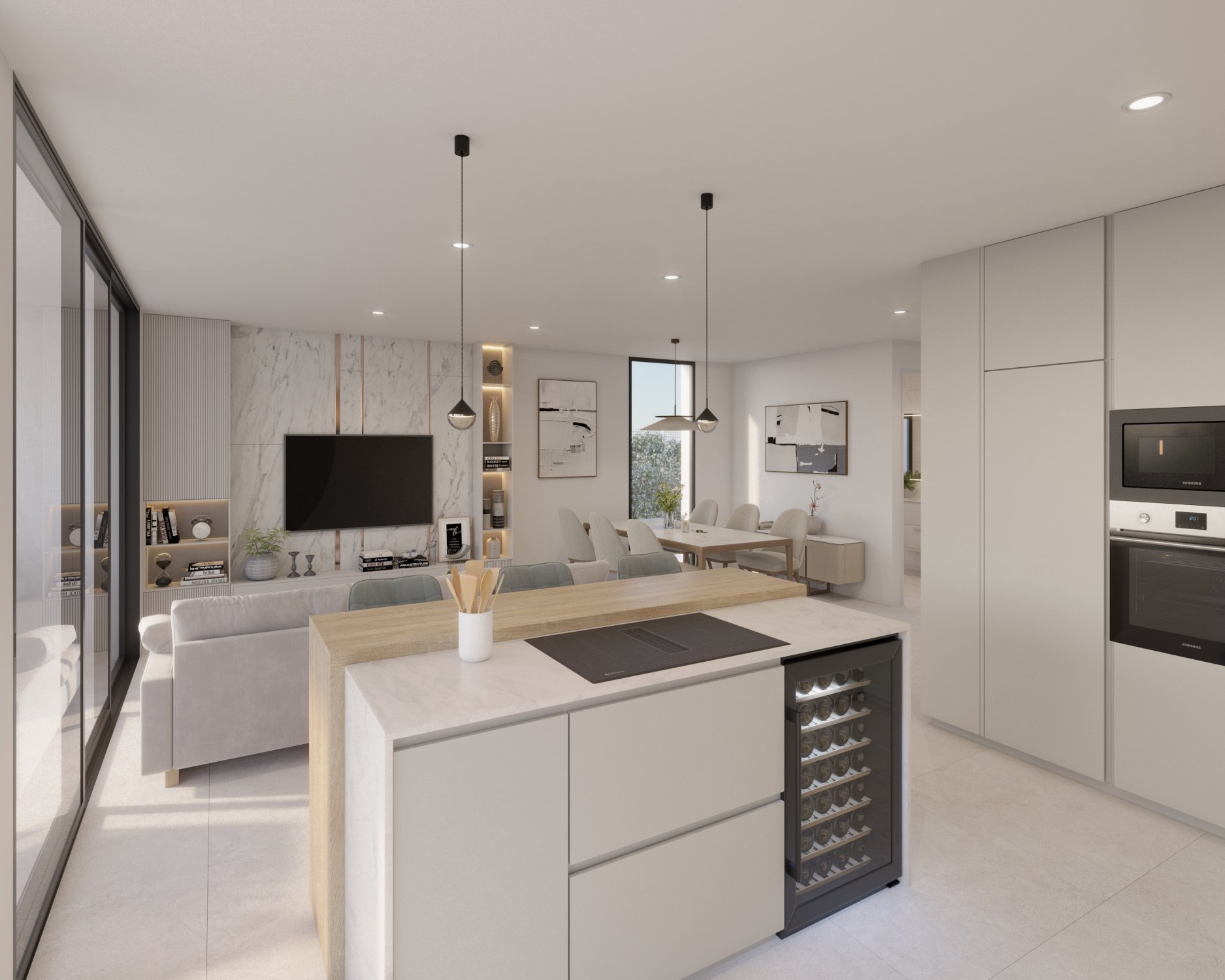 Huvila Murcia, Espanja 3 makuuhuonetta, 146 m2 No. 163180