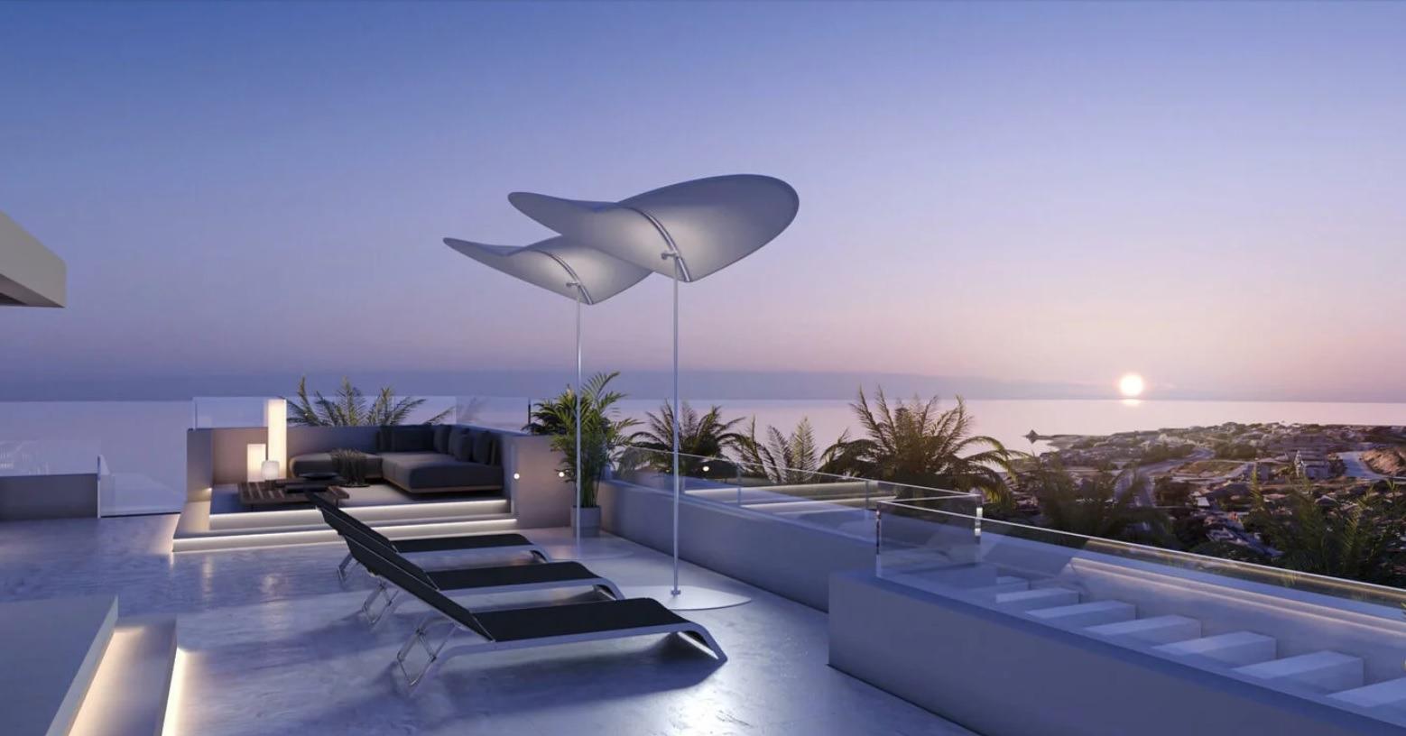 Kattohuoneisto Estepona, Malaga, Espanja 3 makuuhuonetta, 109 m2 No. 169257